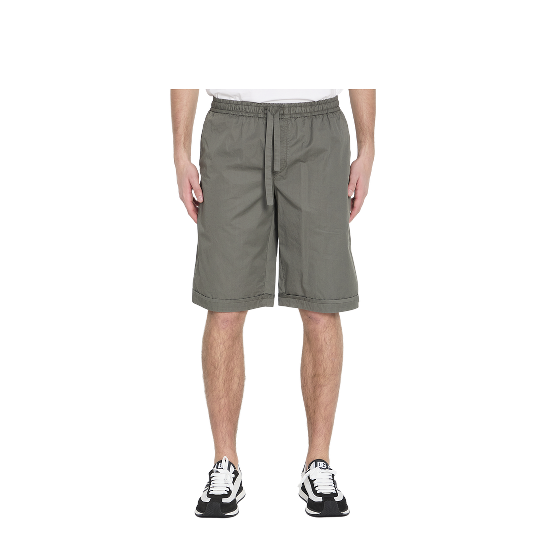 Cotton Bermuda Shorts - Image 1