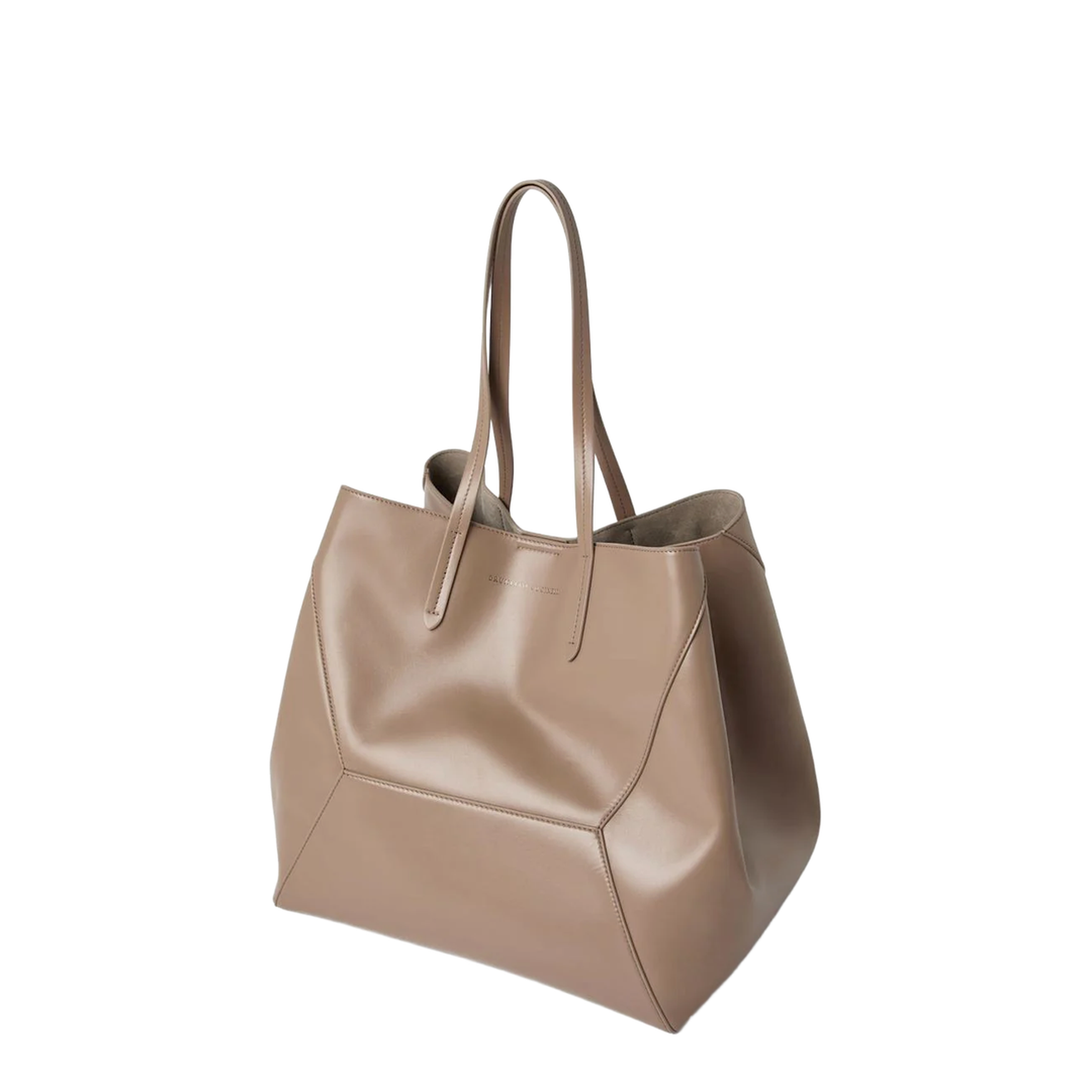 Large Calfskin Duo Bag in Hazelnut - Image 2