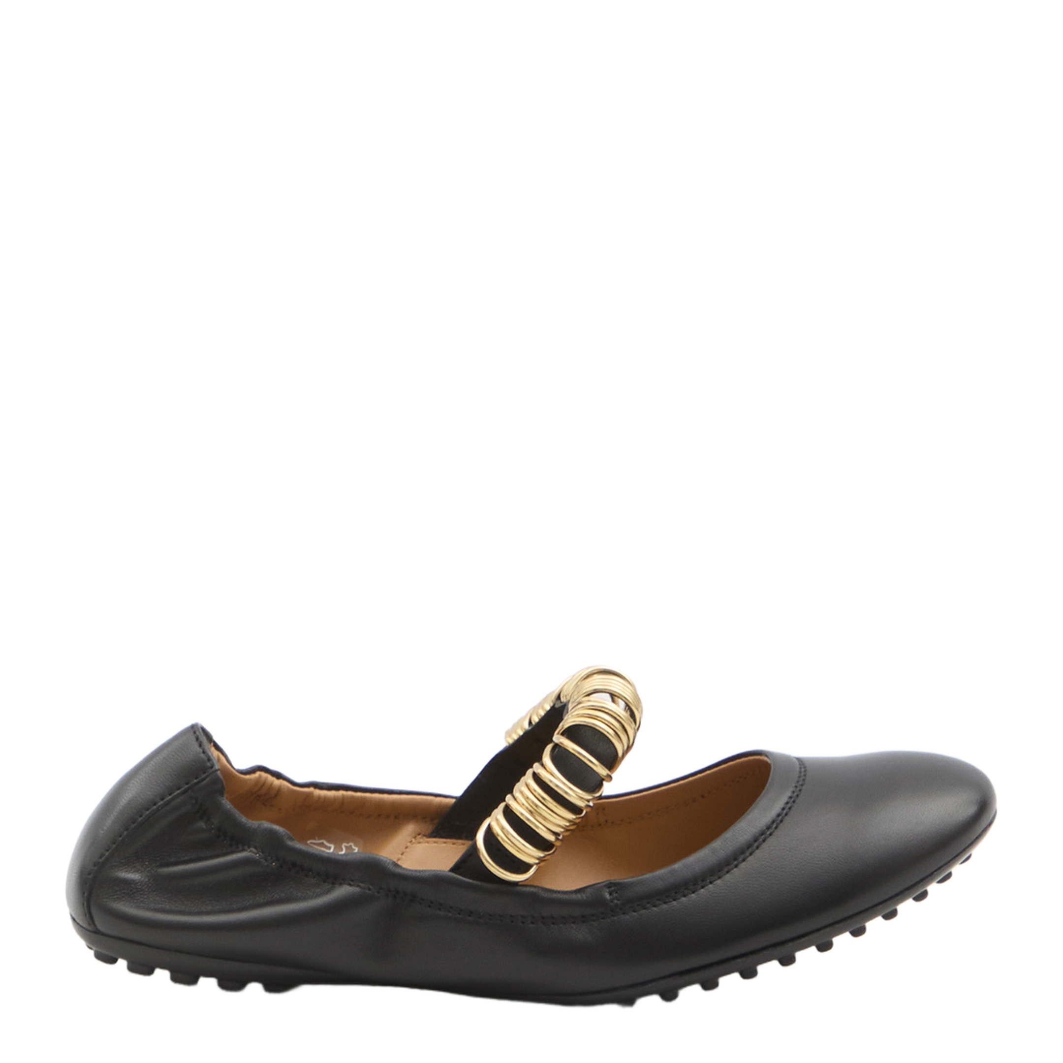 Ballet Flats with Eyelets - Image 1