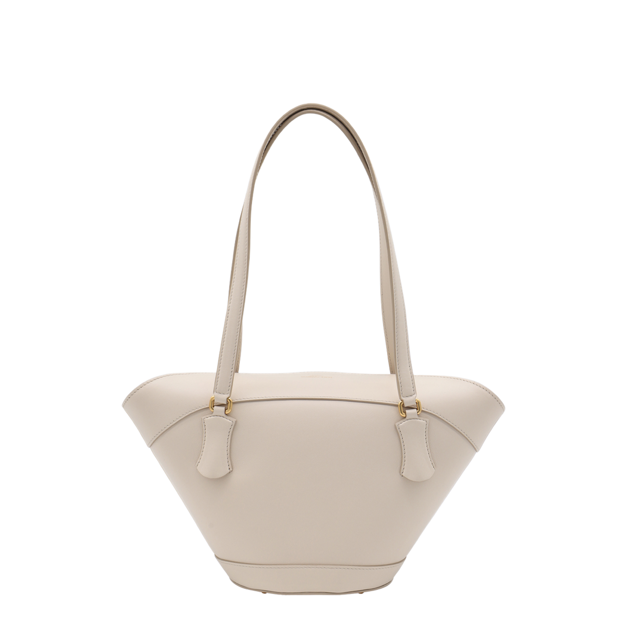 Capri Coffa Calfskin Top-Handle Bag - Avorio - Image 6