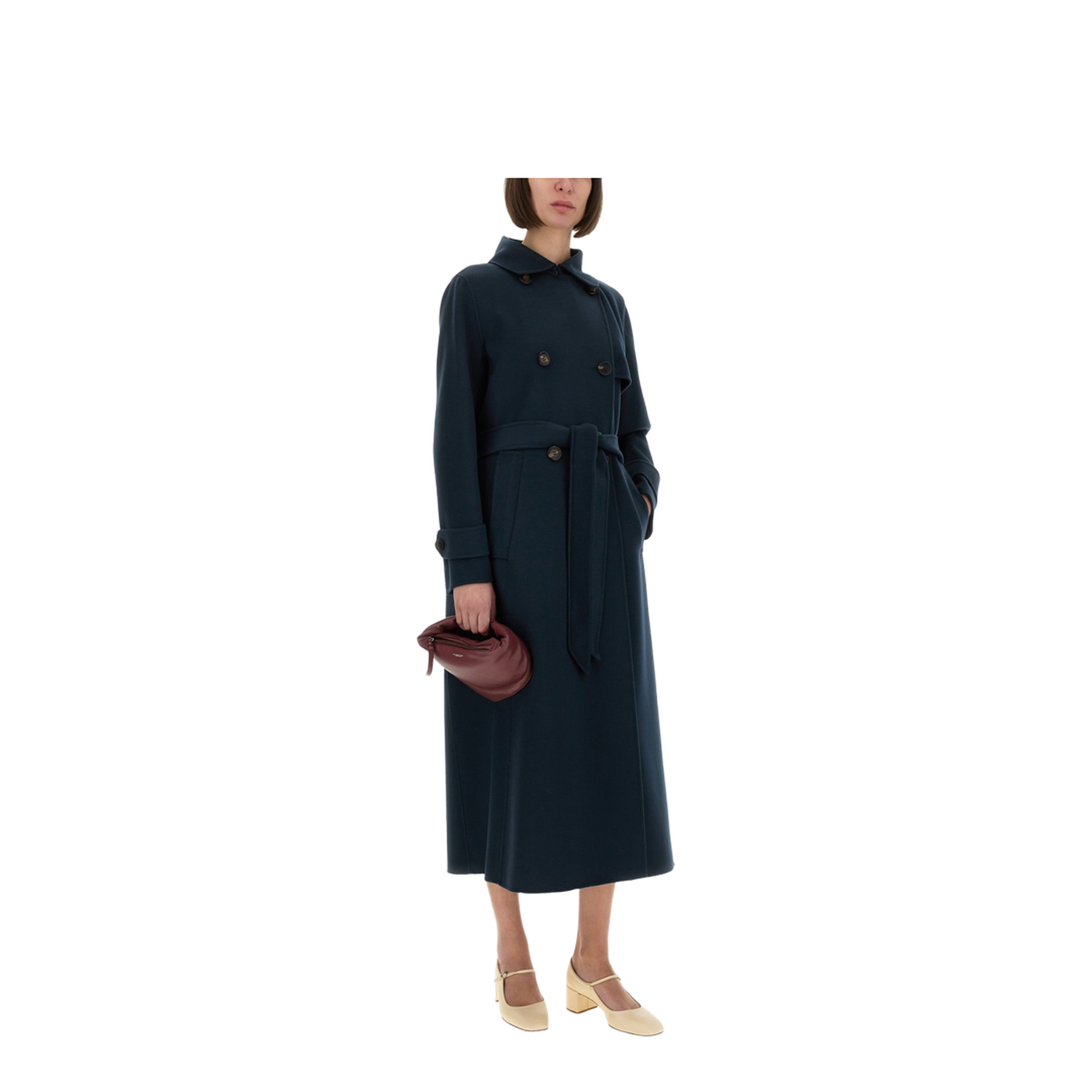 Double-Breasted Coat - Image 2