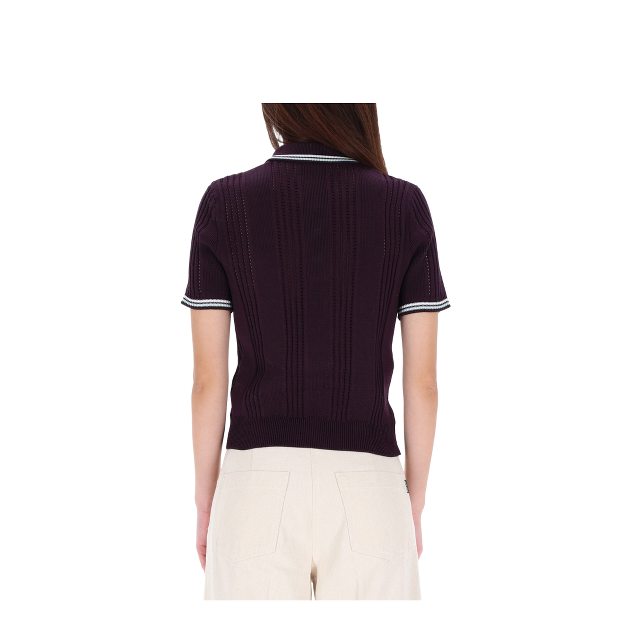 COTTON KNIT POLO SHIRT - Image 3