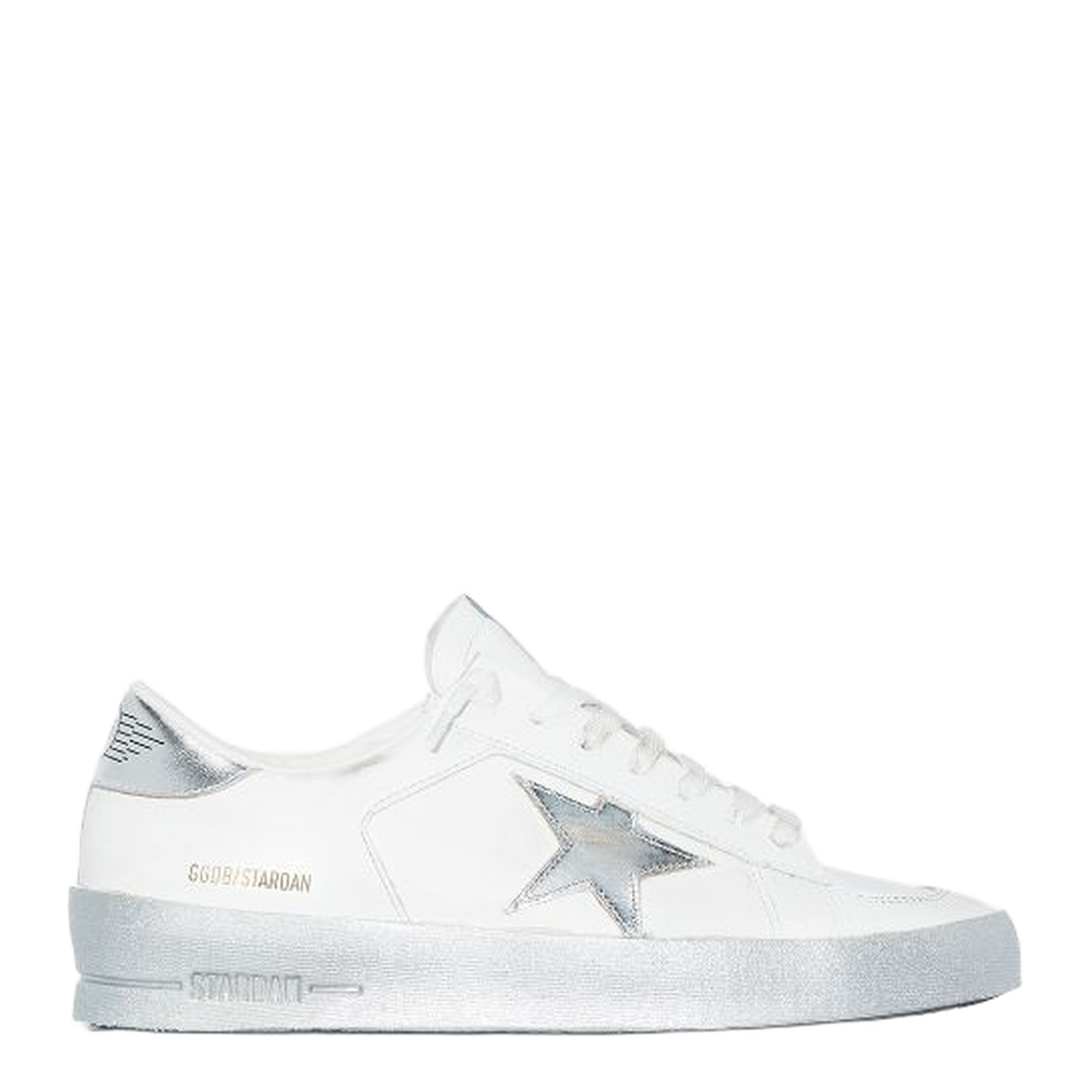 Stardan Leather Upper Laminated Sneakers, Brand - Image 7