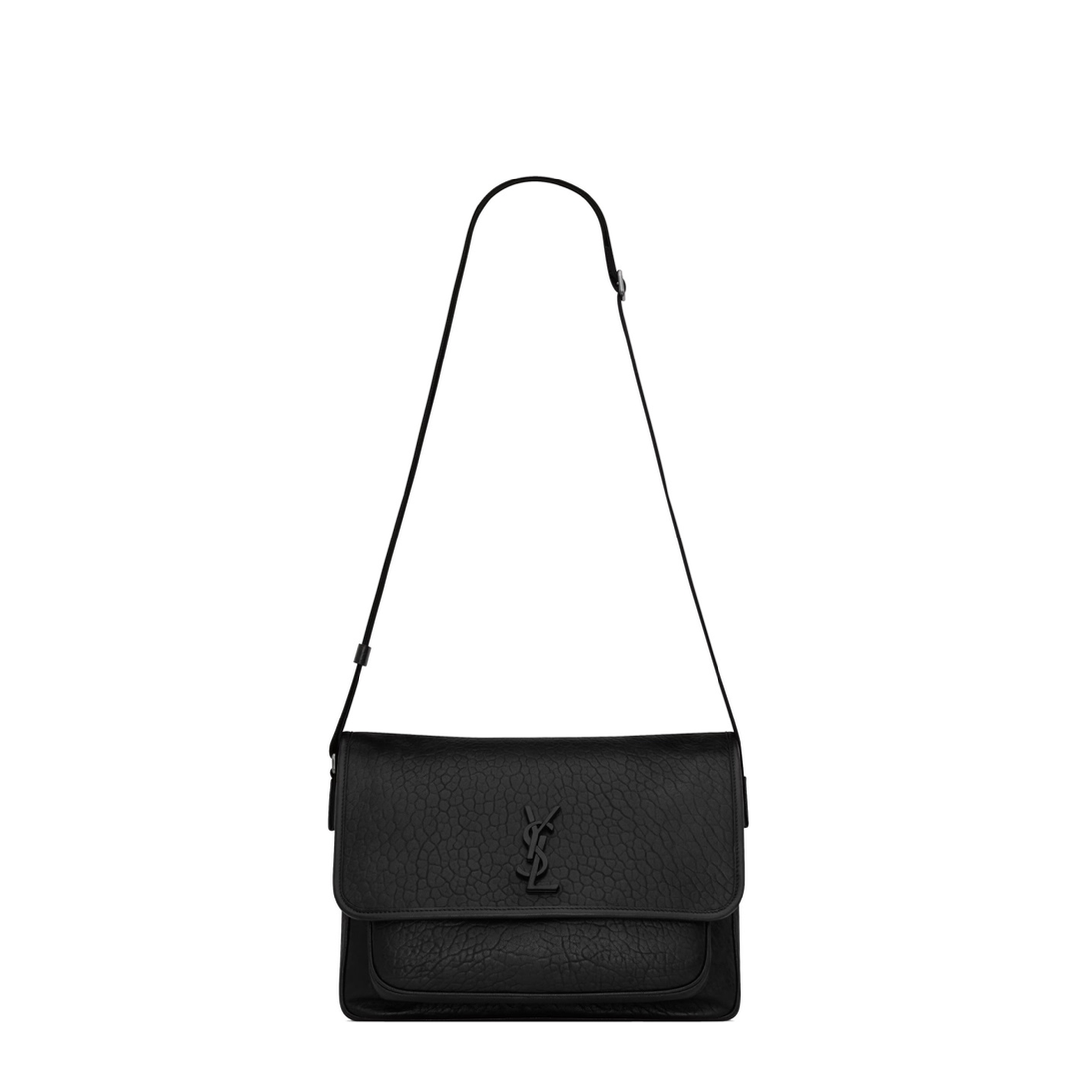 Niki Messenger In Grained Leather - Image 1