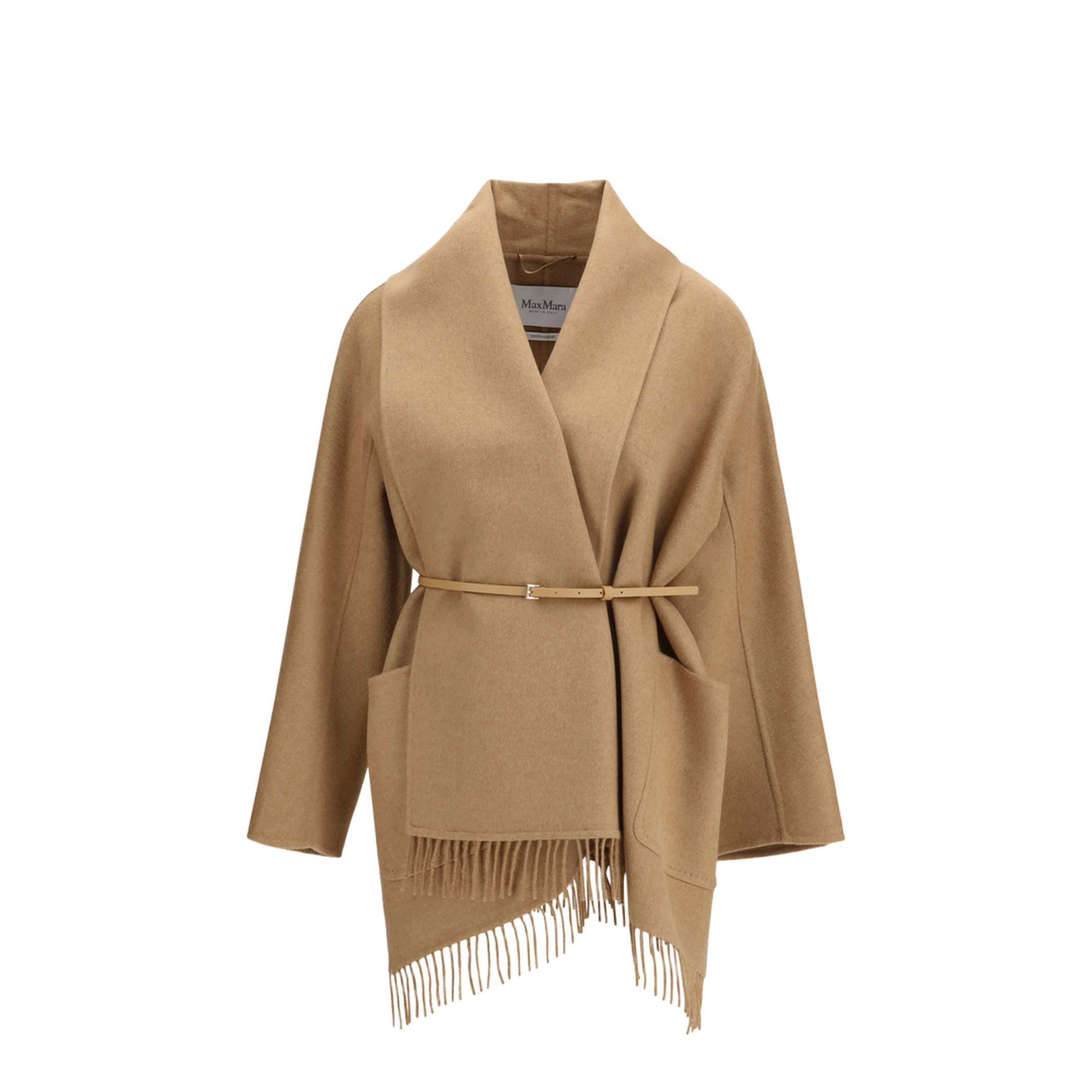 Camel Cardigan Coat - Image 1