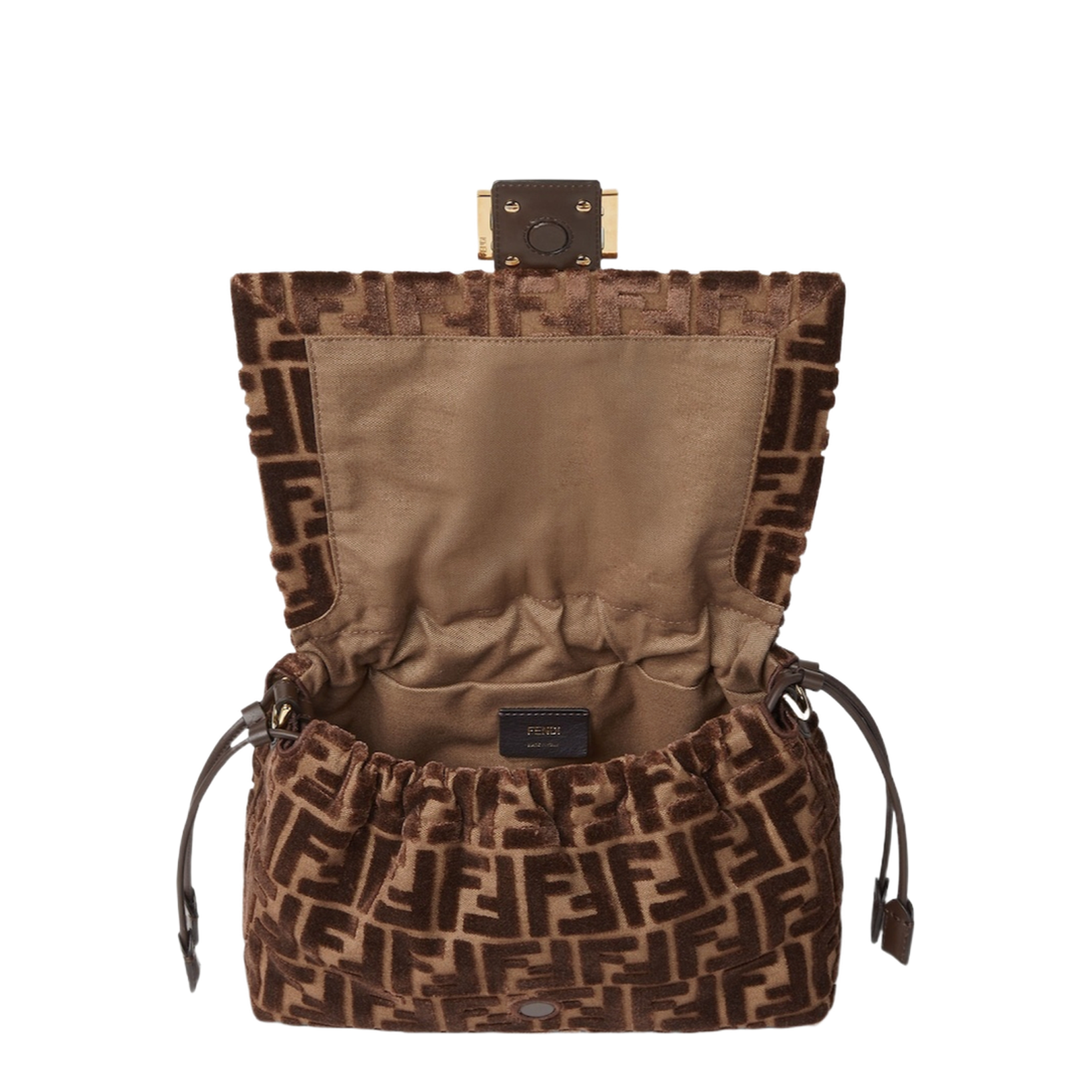 Mamma Baguette Medium Fabric Brown - Image 5