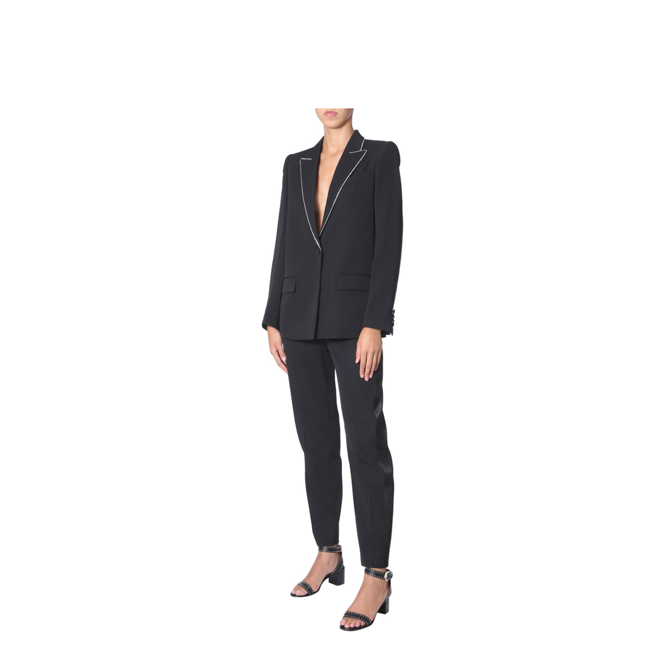 Wool Blazer with Strass - Image 2