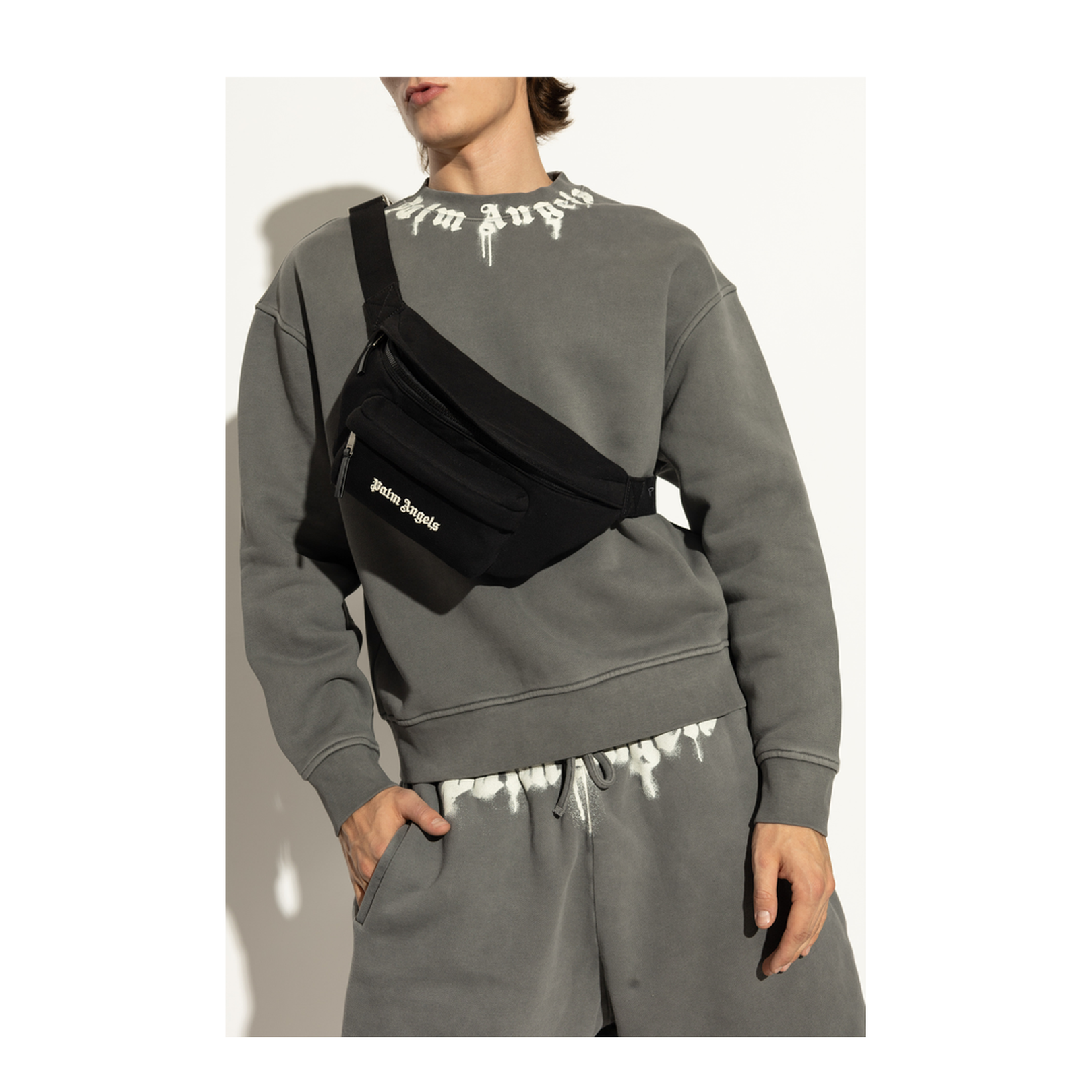 Classic Logo Fanny Pack Black - Image 2