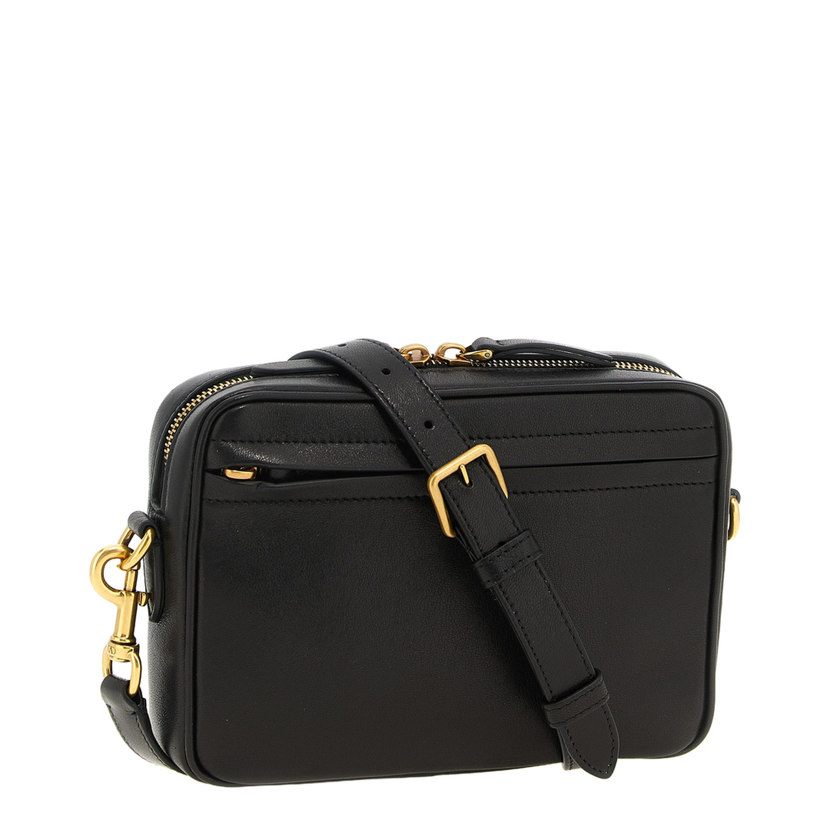 Viva Superstar Medium Nappa Leather Shopping Bag - Black/Spice - Image 3