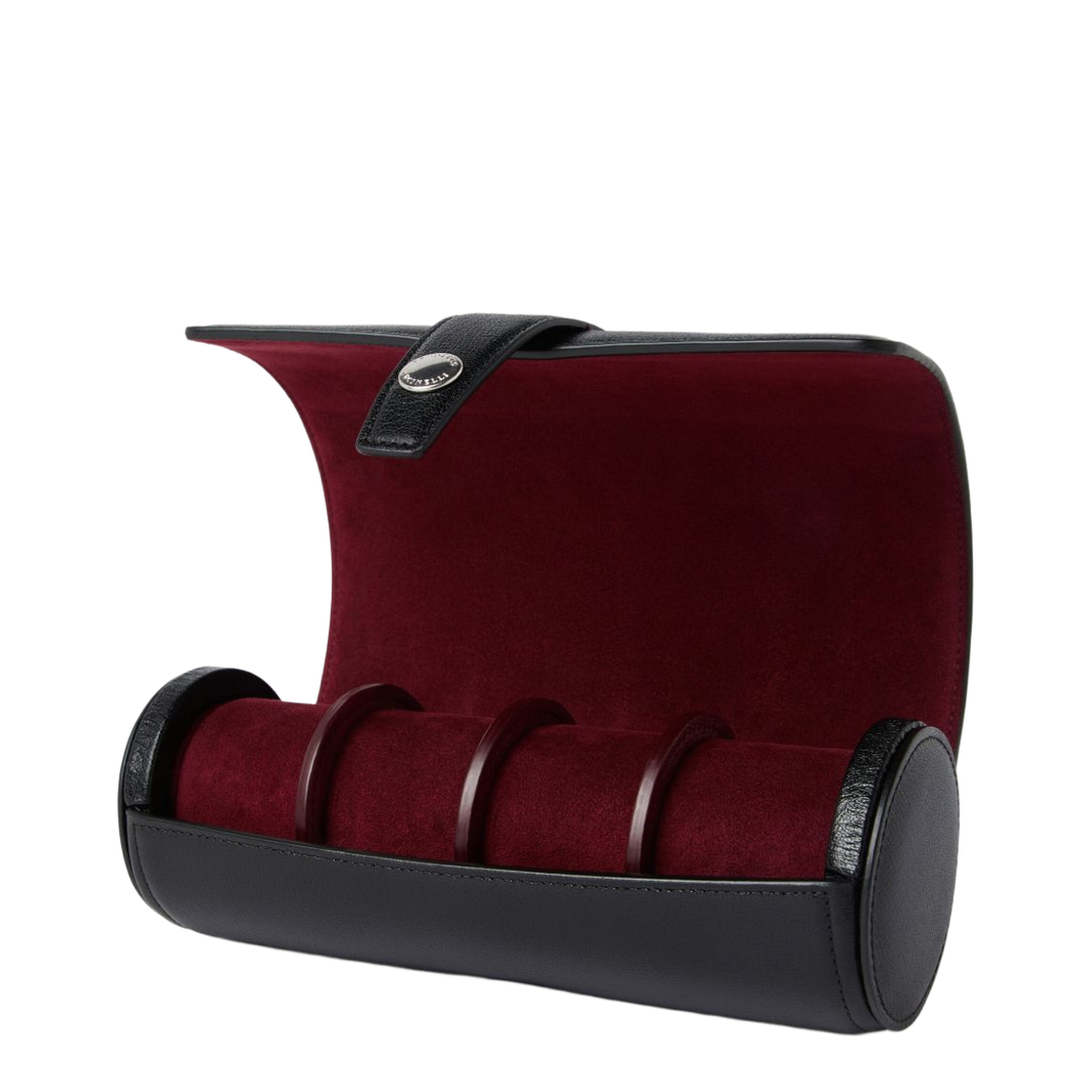 Smooth Calfskin Watch Case - Black - Image 2