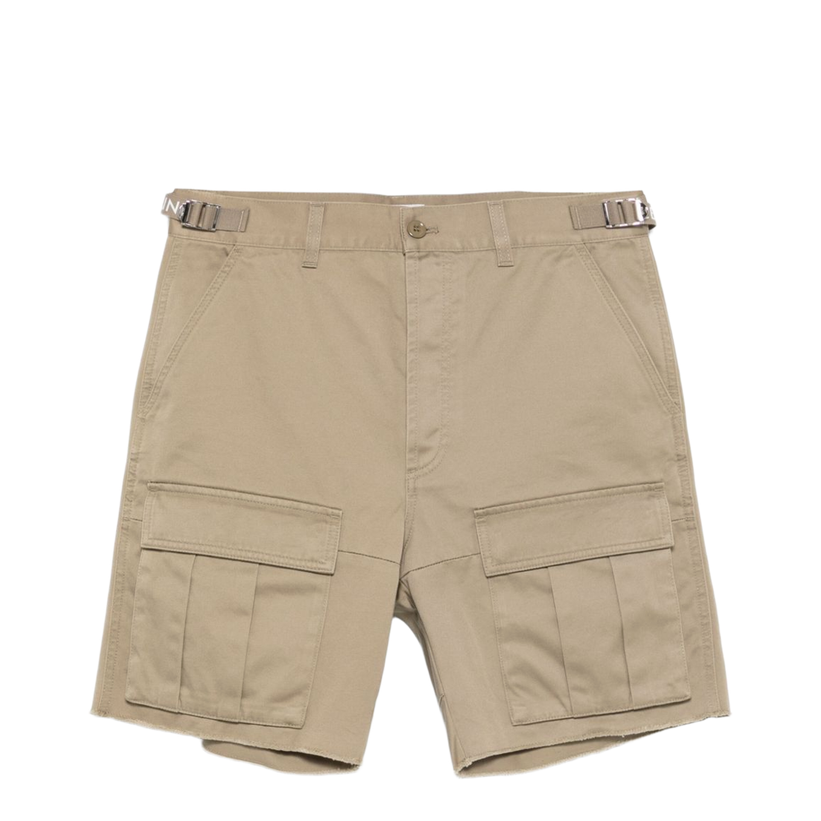 Beige cargo shorts - Image 1