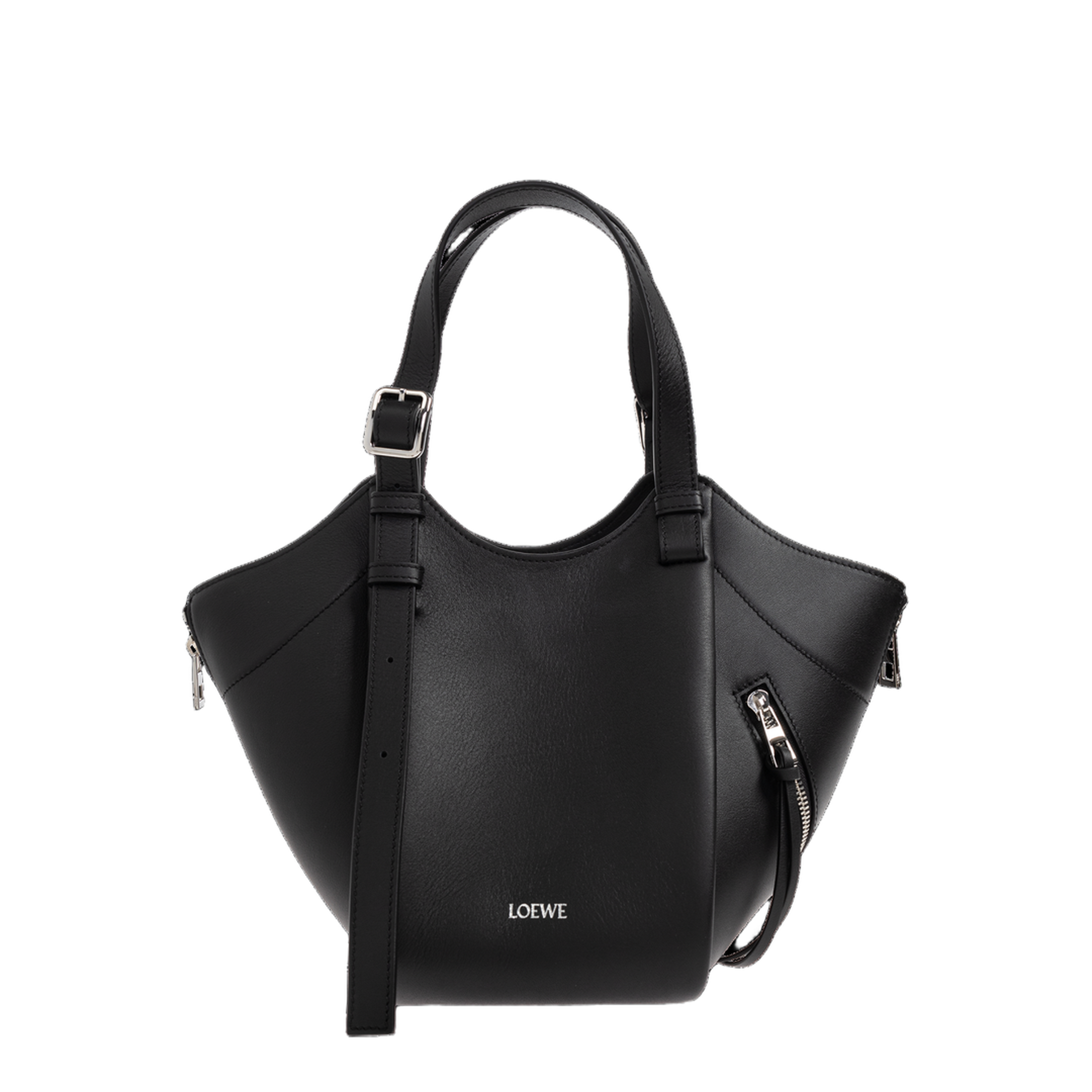 Hammock Flip Medium Shoulder Bag - Black - Image 1