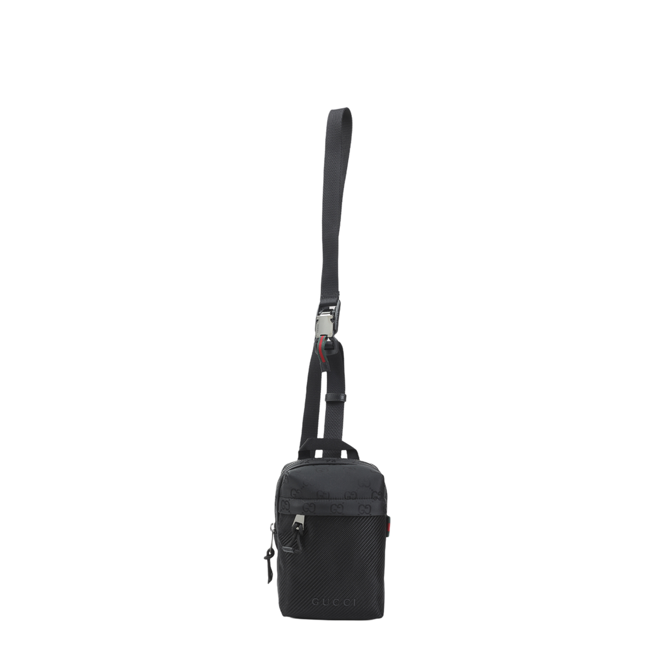 Nexus Mini Crossbody Bag Nylon Black - Image 4