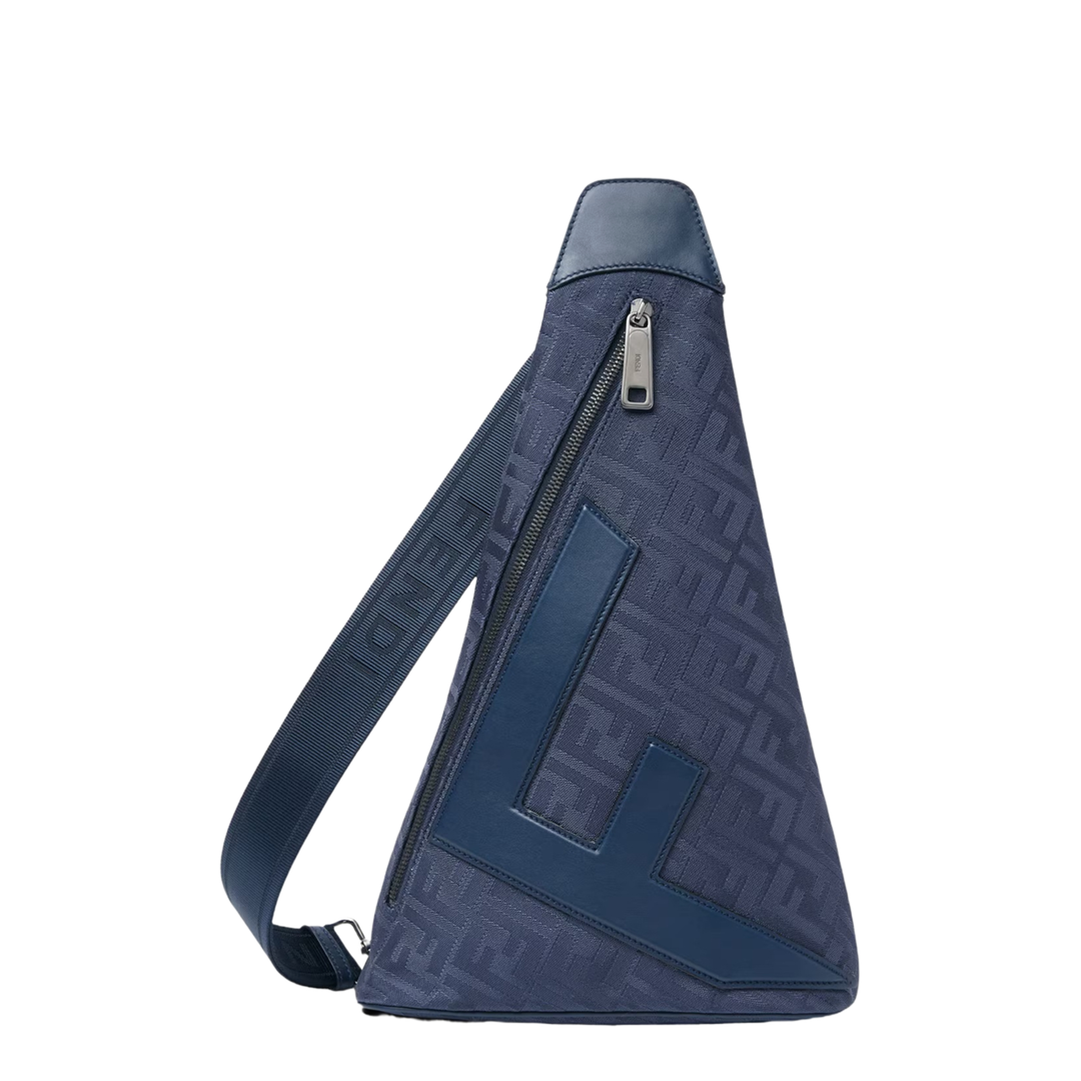 FF Fendi Cono Large Fabric Blue - Image 1