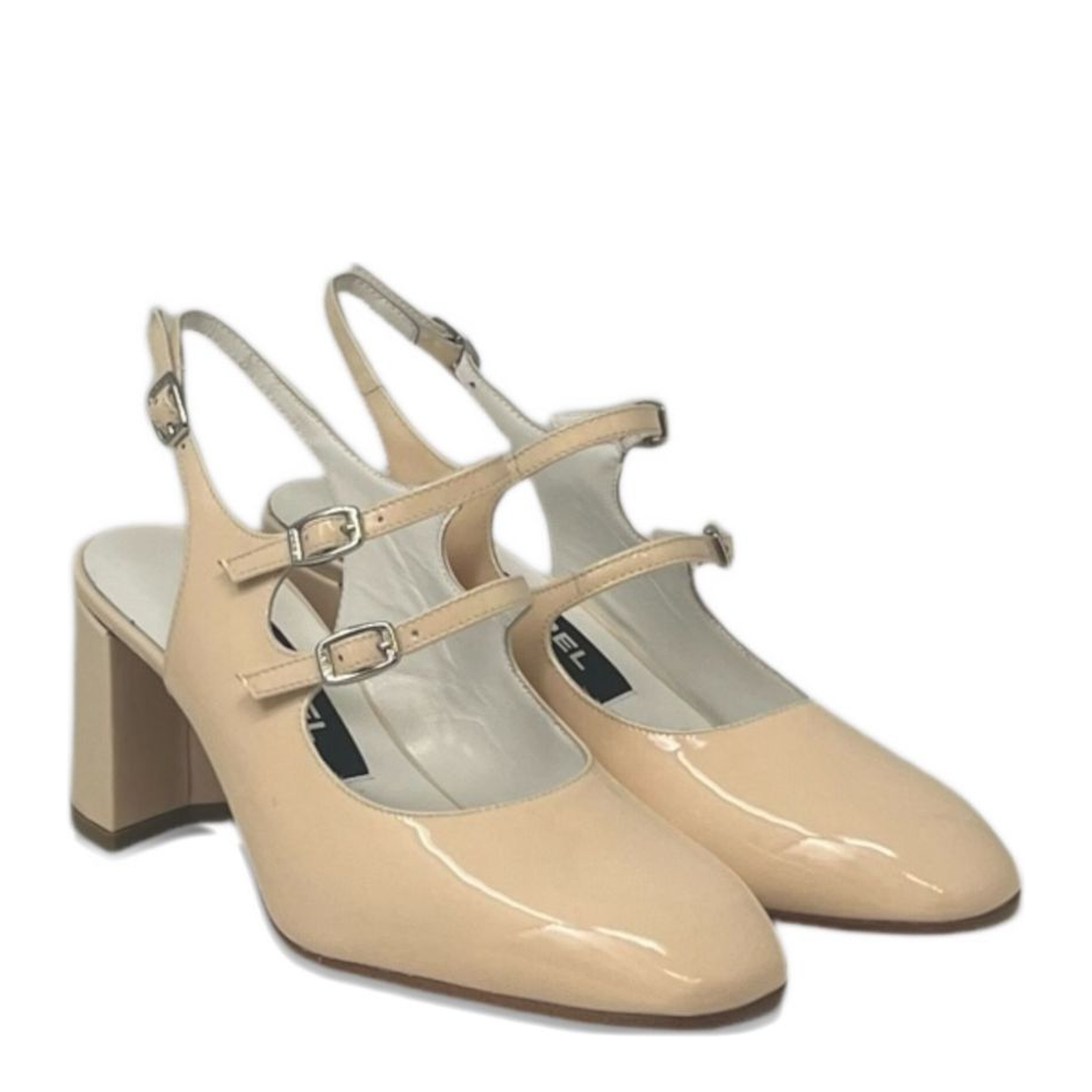 Paris With Heel Beige - Image 4