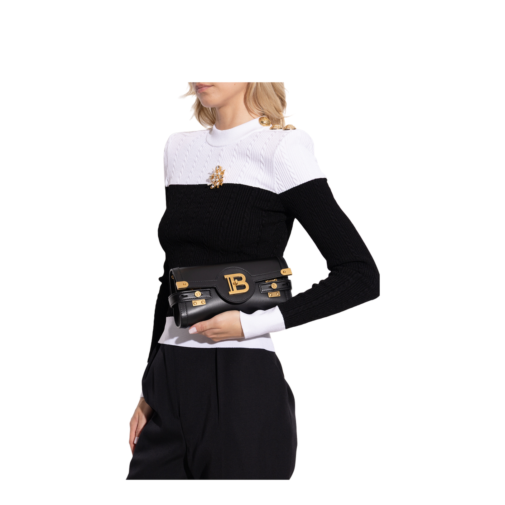 B-Buzz Pouch 23 in calfskin black - Image 2