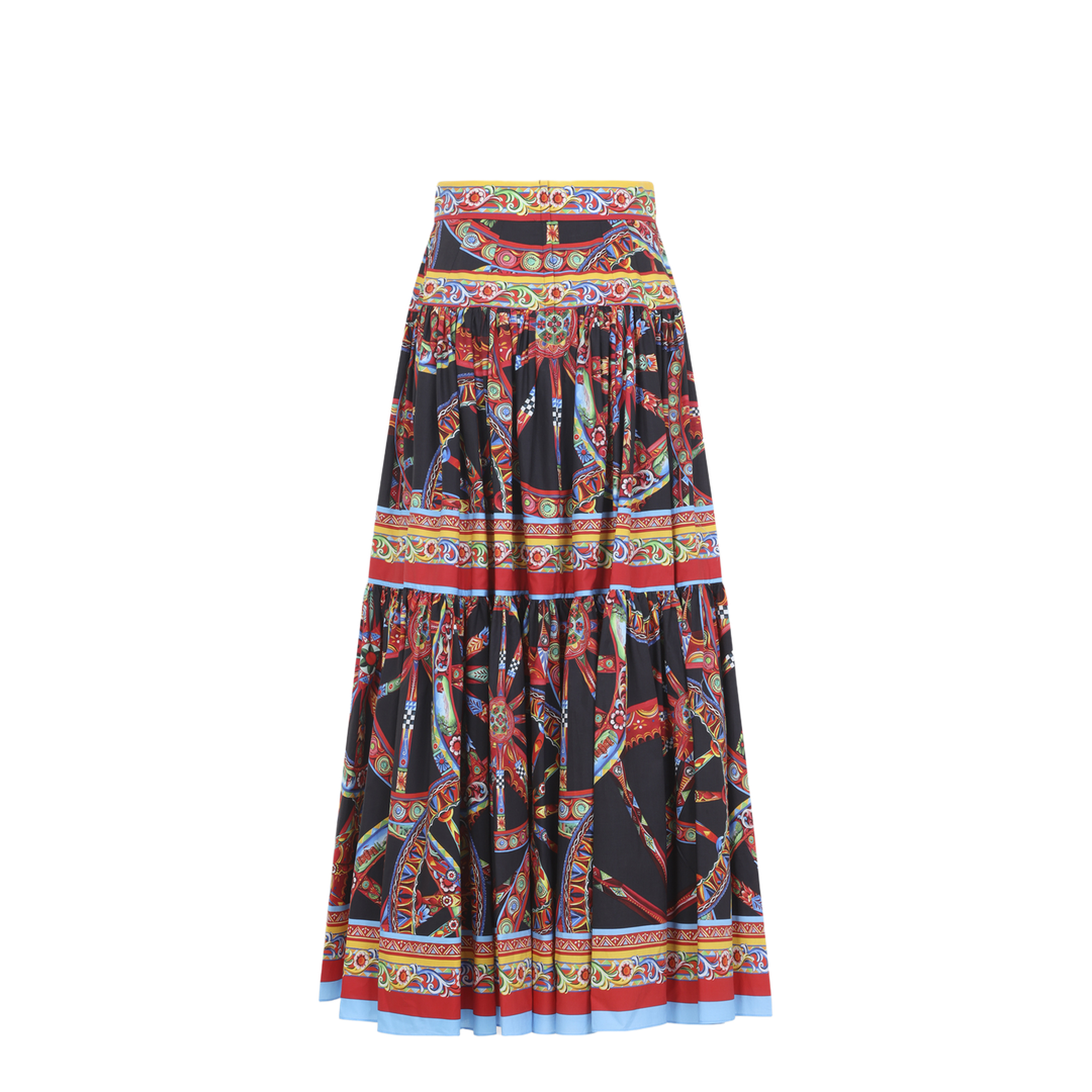 Popeline Midi Carretto Skirt - Image 4