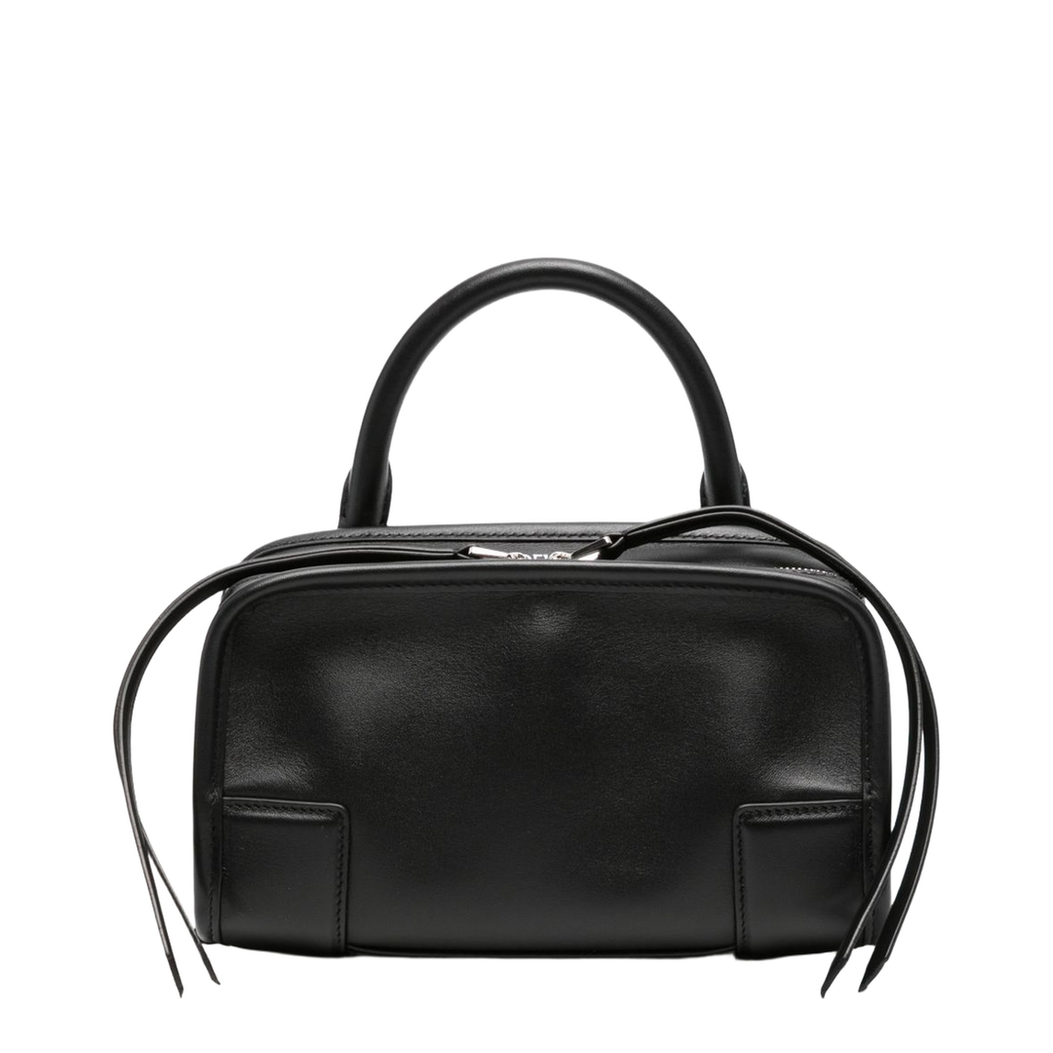 Amazona Mini Calfskin Leather Handbag - Black - Image 1