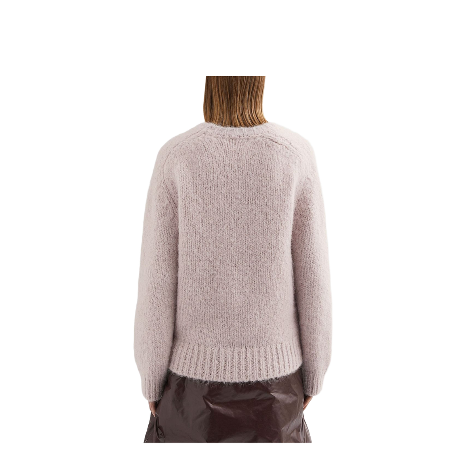 Wool Blend Crew-Neck Sweater - Image 2
