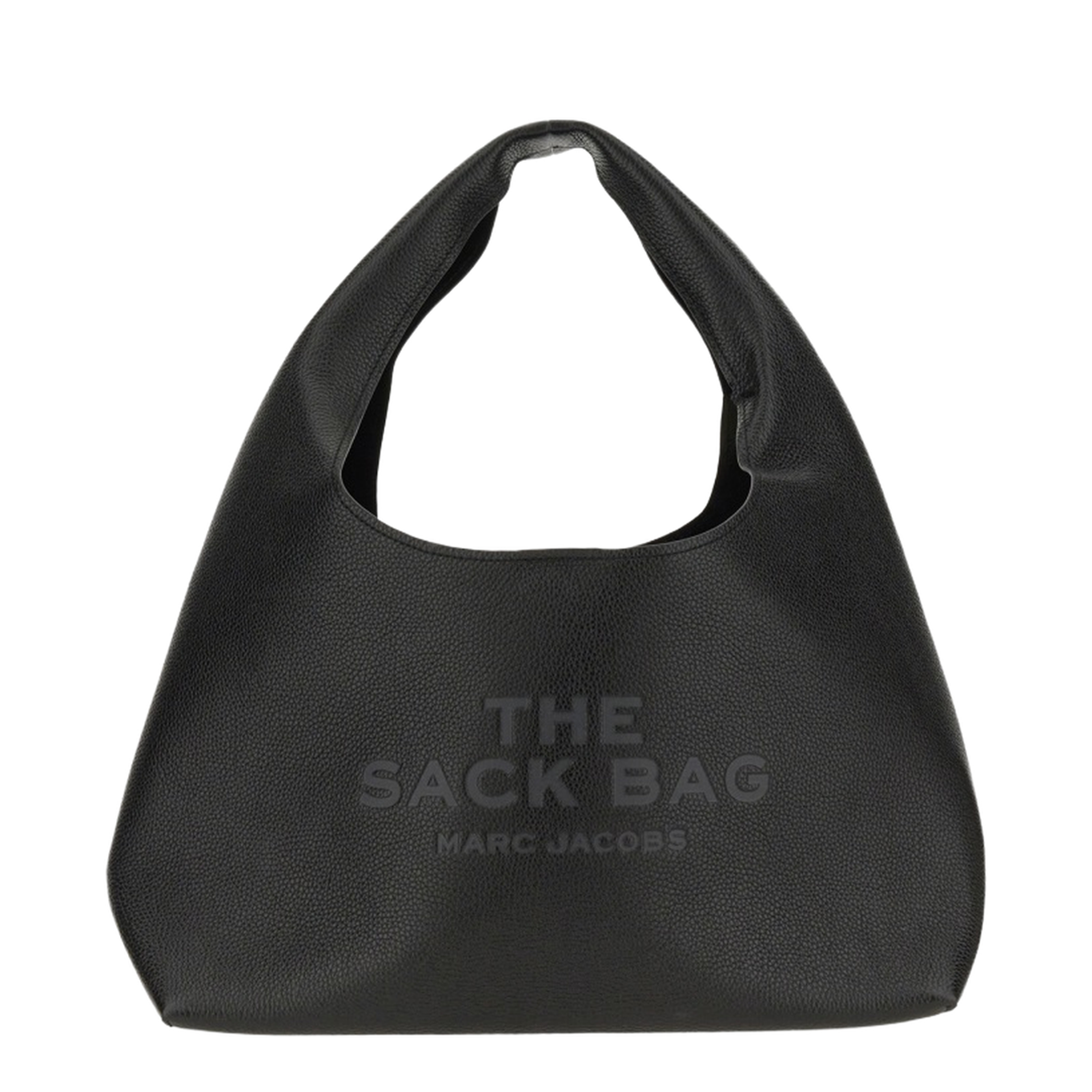 The Sack Bag In Black Leather - Image 1