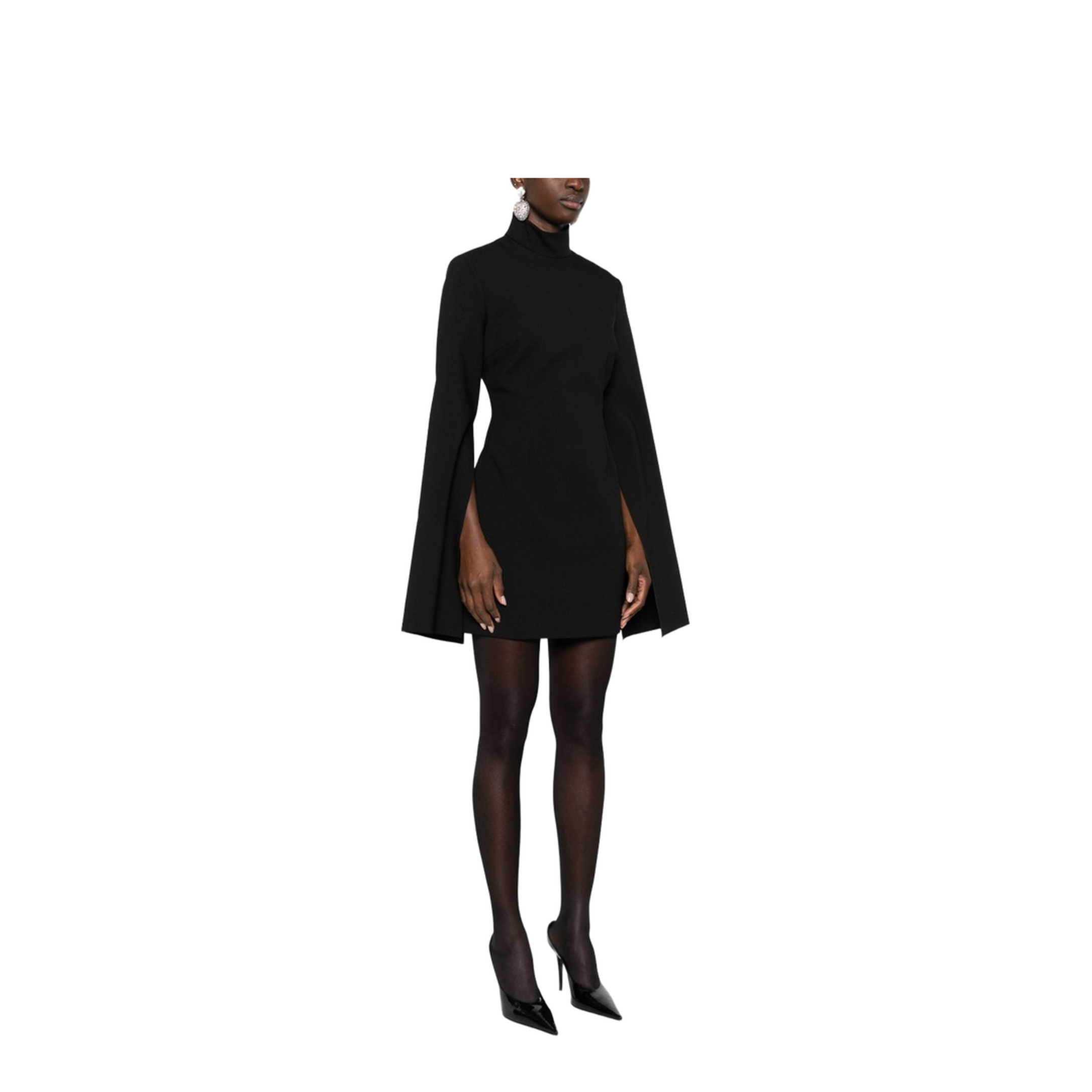 Black Mini Dress - Image 2