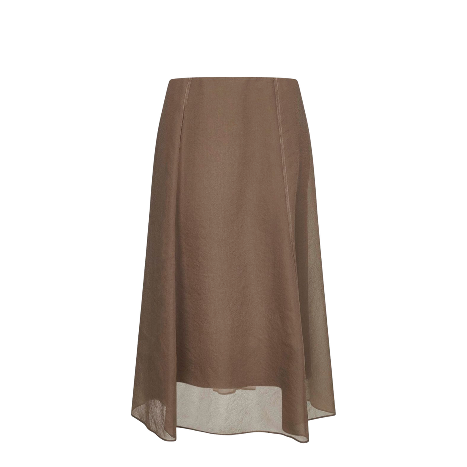 Silk Midi Skirt - Image 2