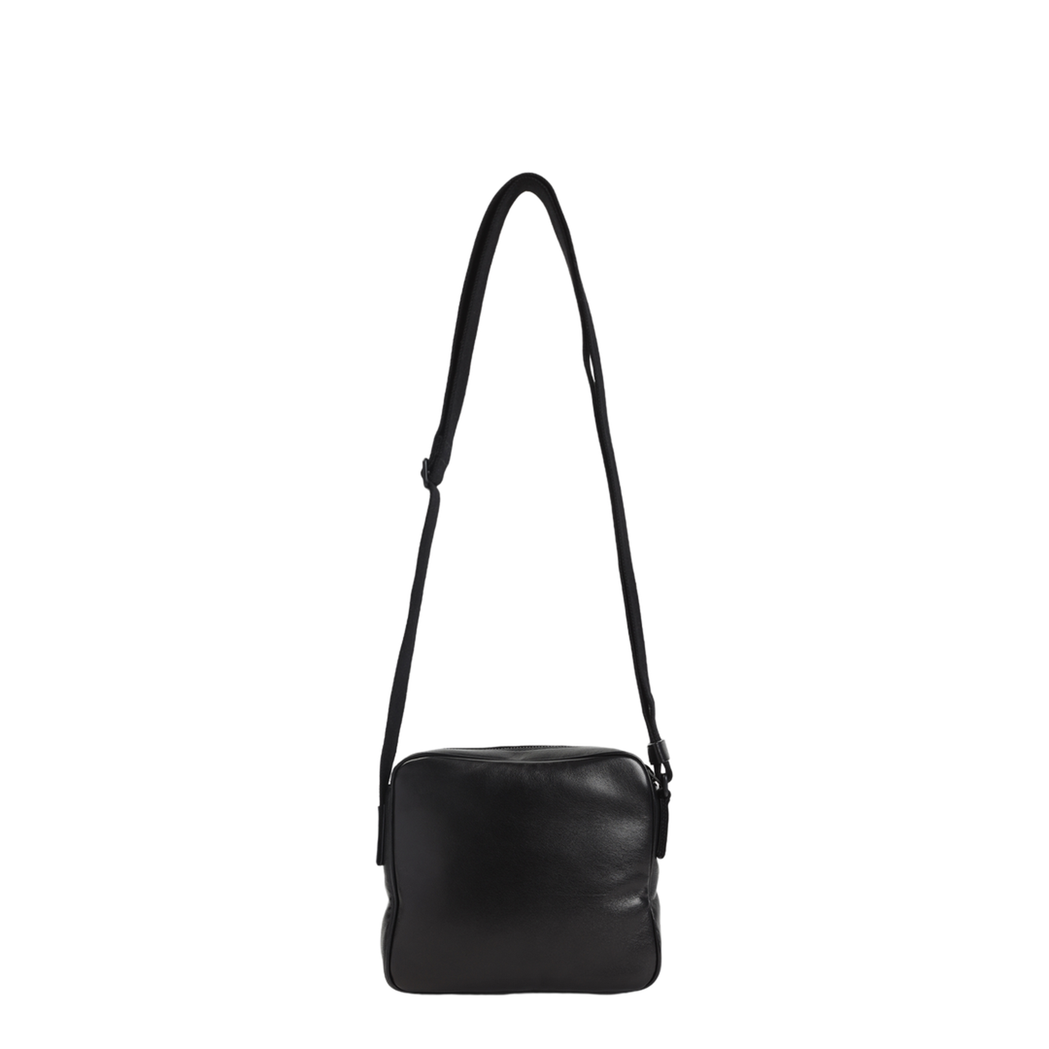 Niki Smooth Leather Camera Bag - Black - Image 4