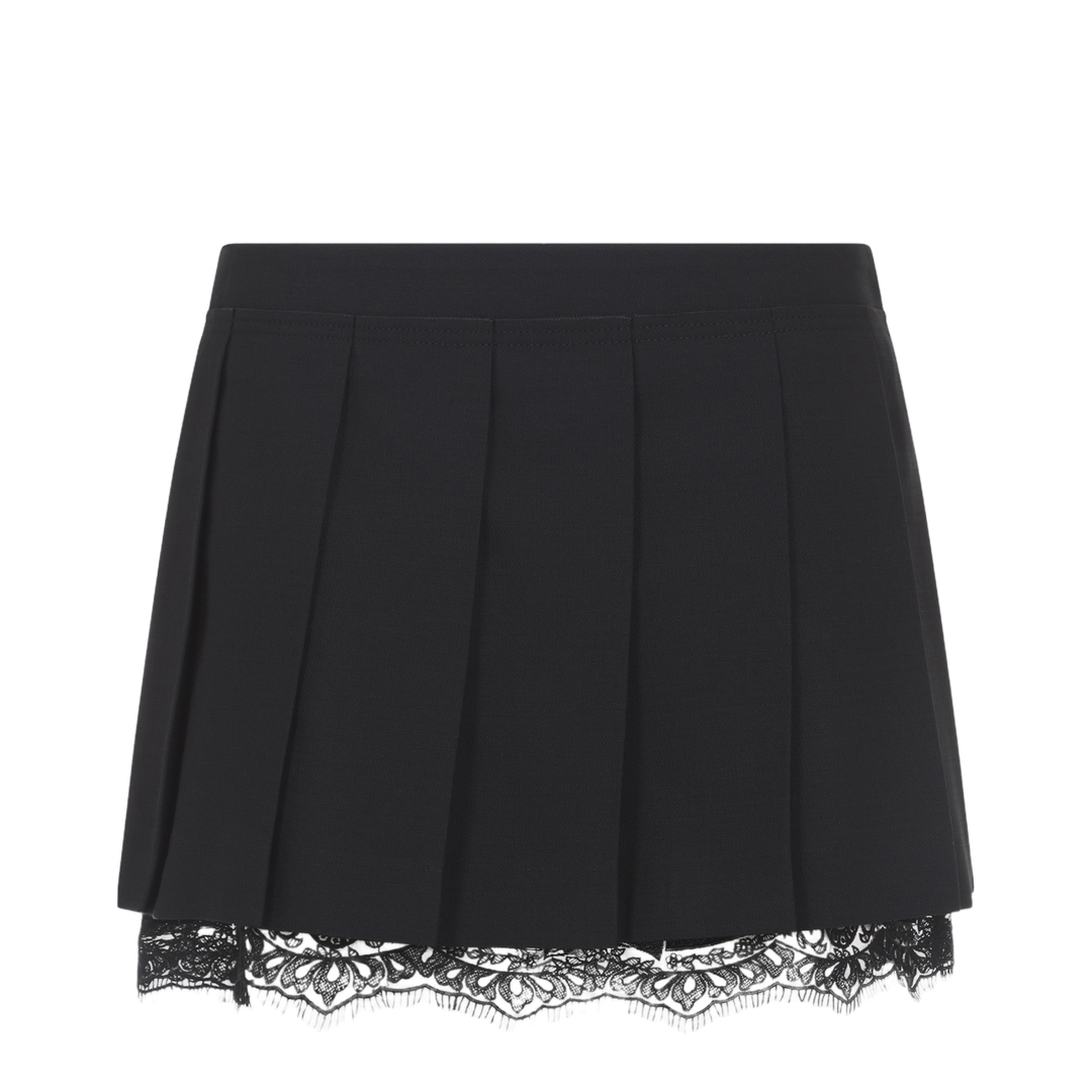 Wool Mini Skirt - Image 1