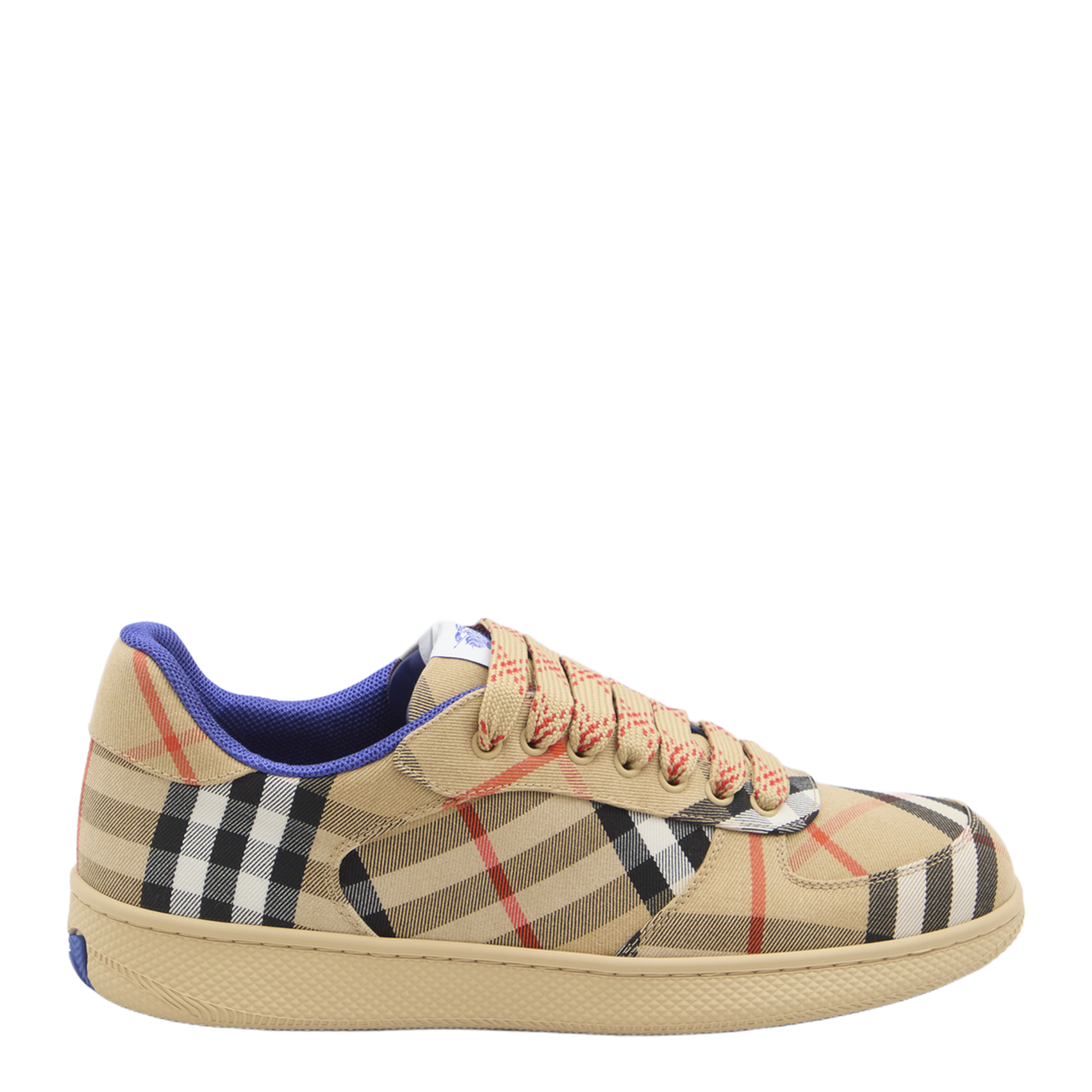 Embroidered Fabric Box Sneakers - Image 1