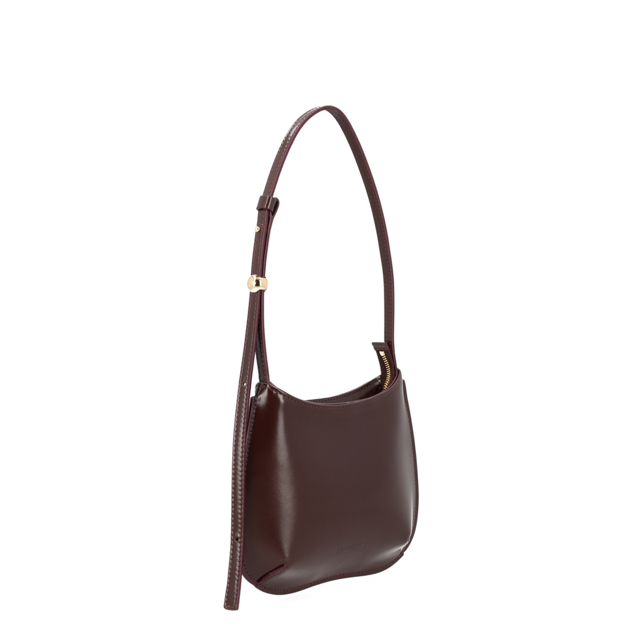 Calfskin Shoulder Bag - Bordeaux - Image 3