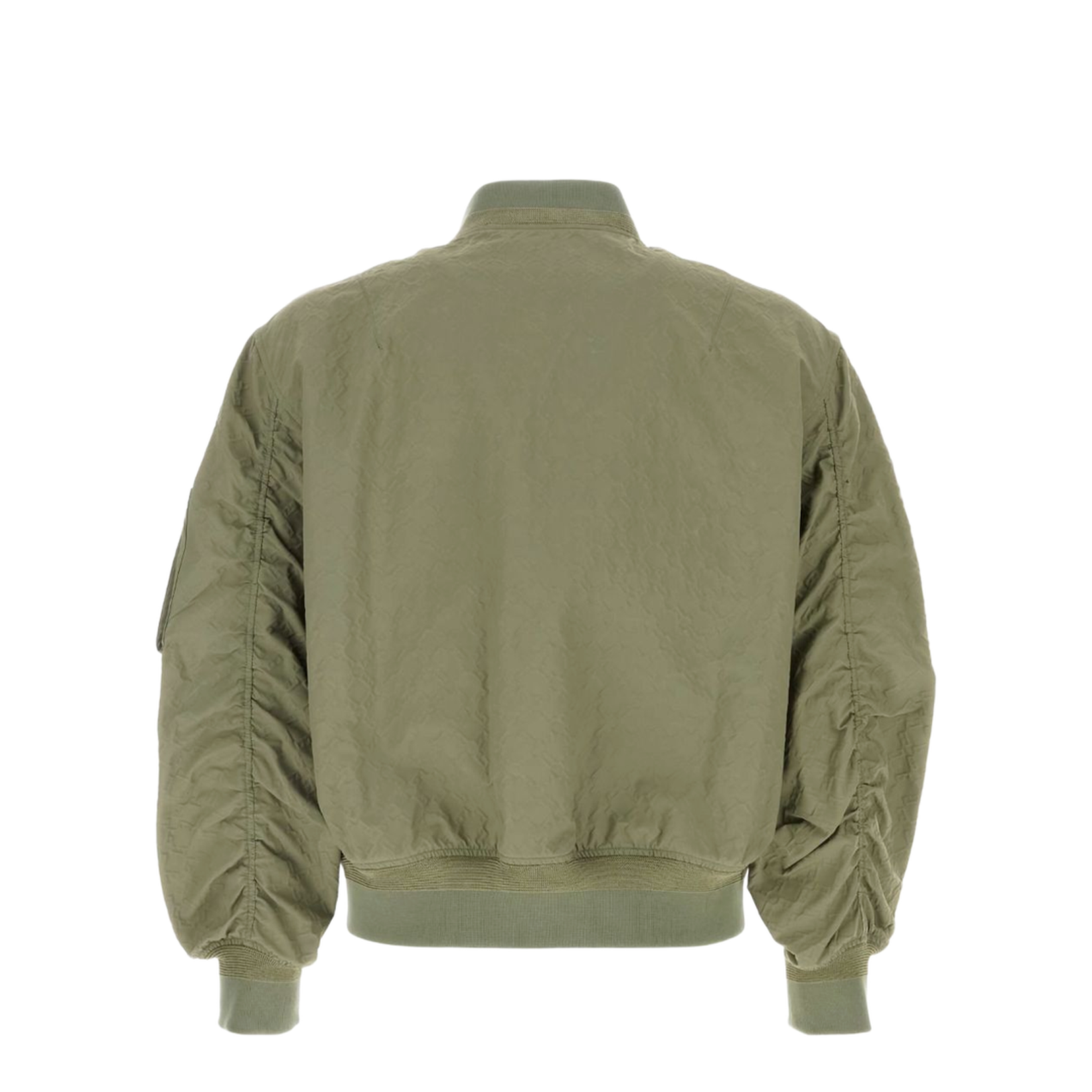 Bomber in Textured Monogram 72 Almond Green - Image 2