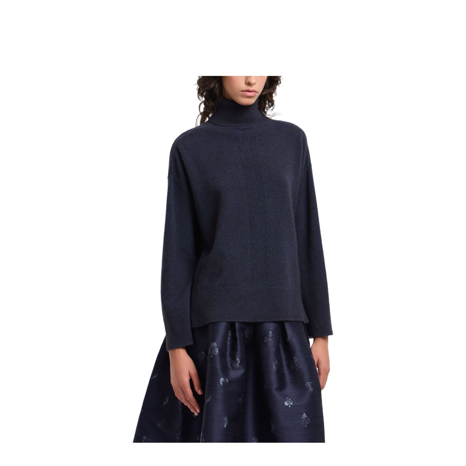 Rollneck Jumper in a Yak Wool Blend - Image 4