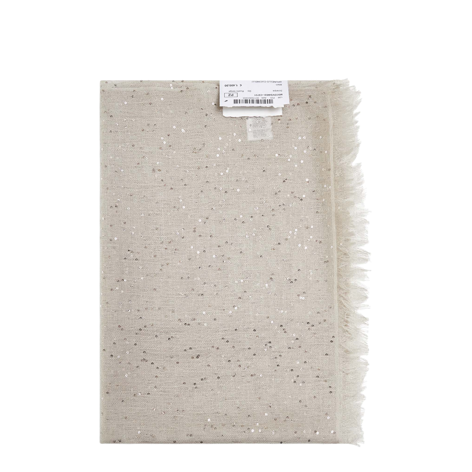 Rustic Beige Scarf - Image 2