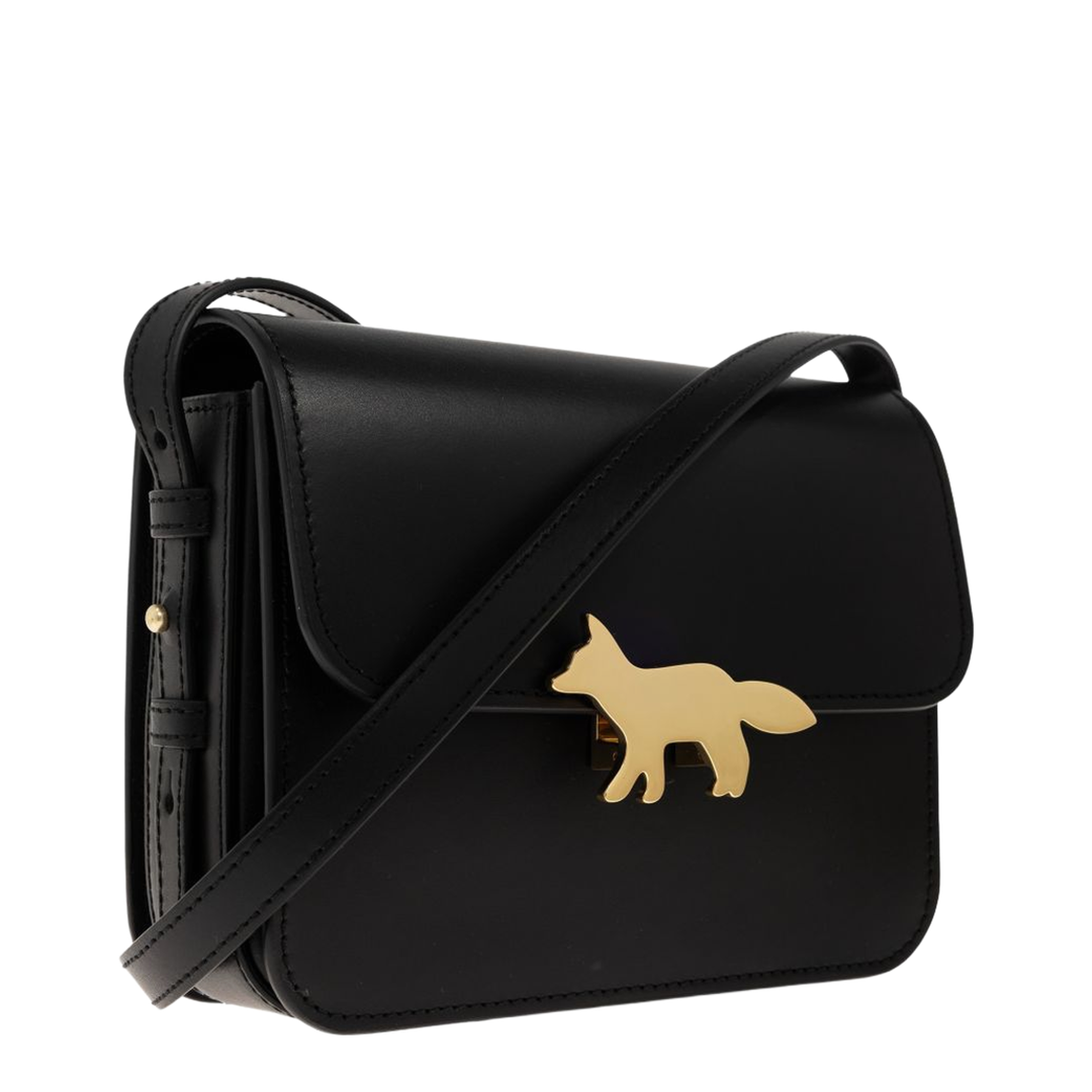 Edie Bag One Size Leather Crossbody - Black - Image 6