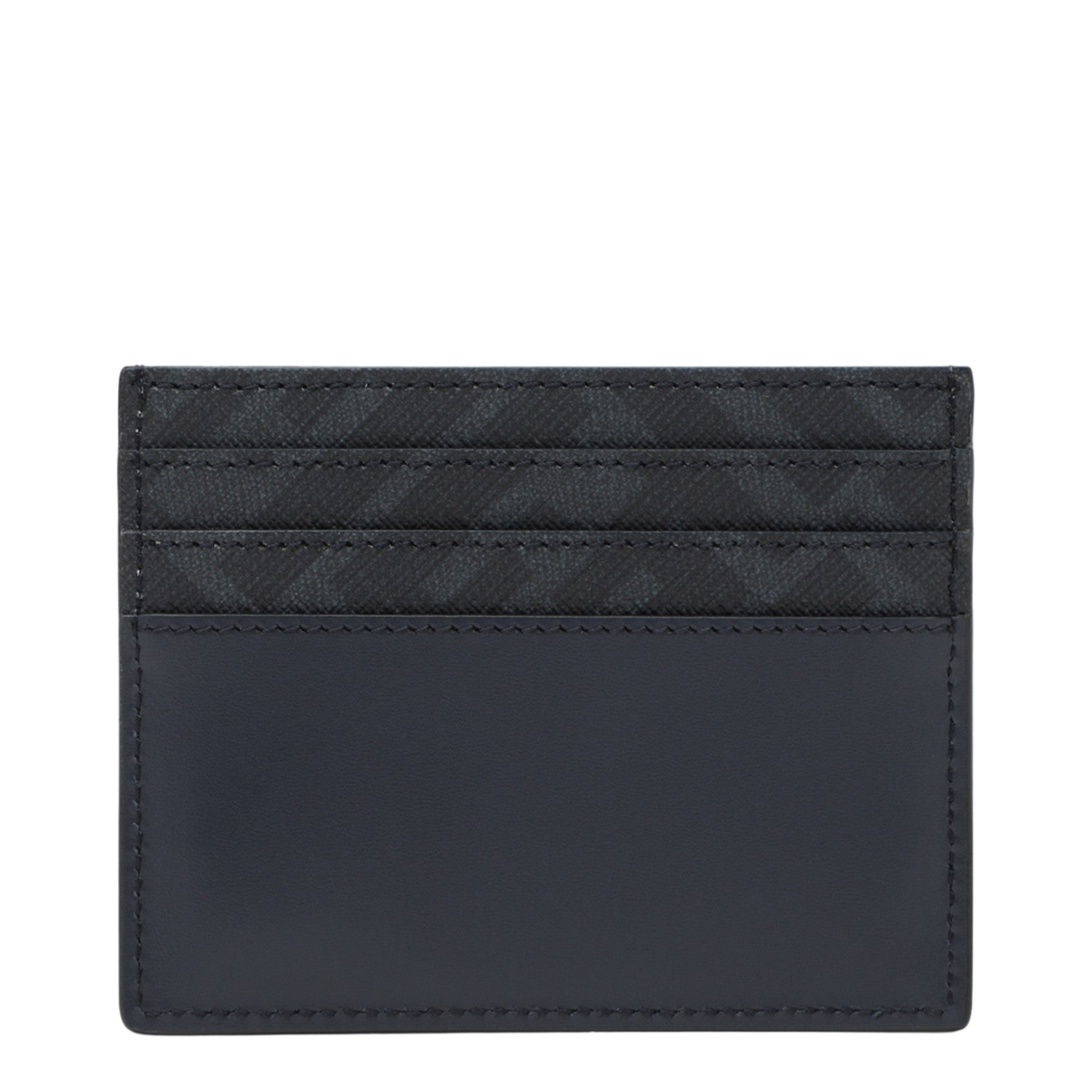 FF Squared Card Holder Leather Blue - Image 2
