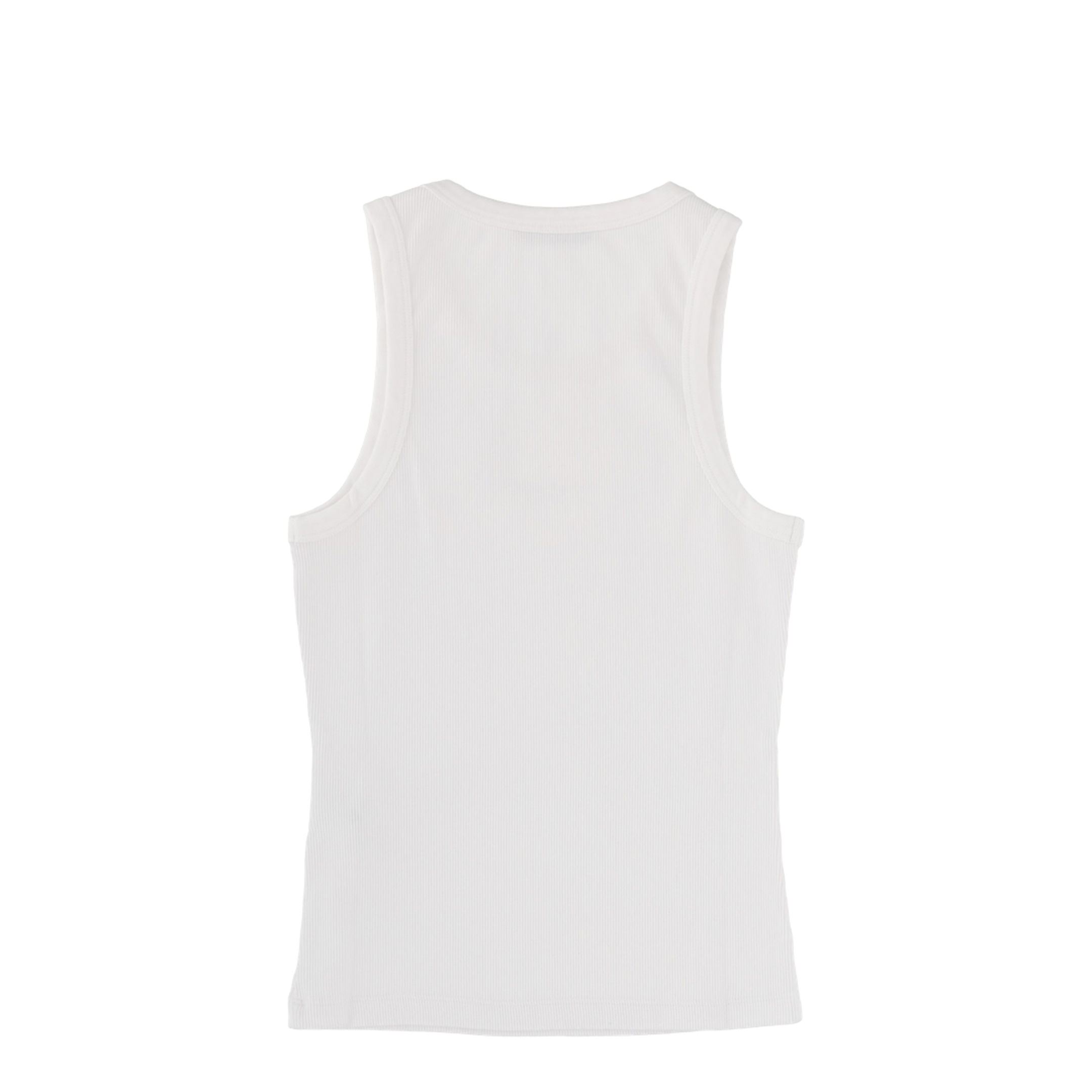 Logo Ribbed Tank Top - Image 2