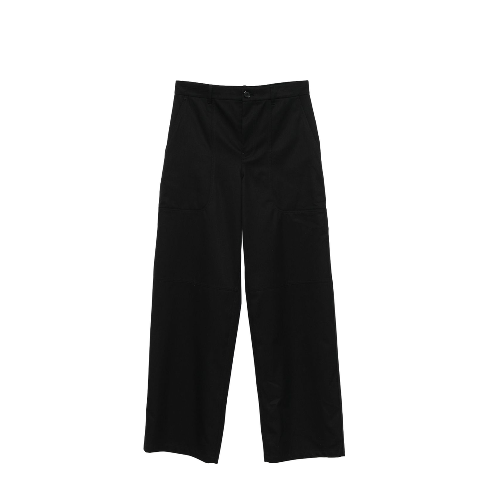 Cotton and Silk Cargo Trousers - Image 1