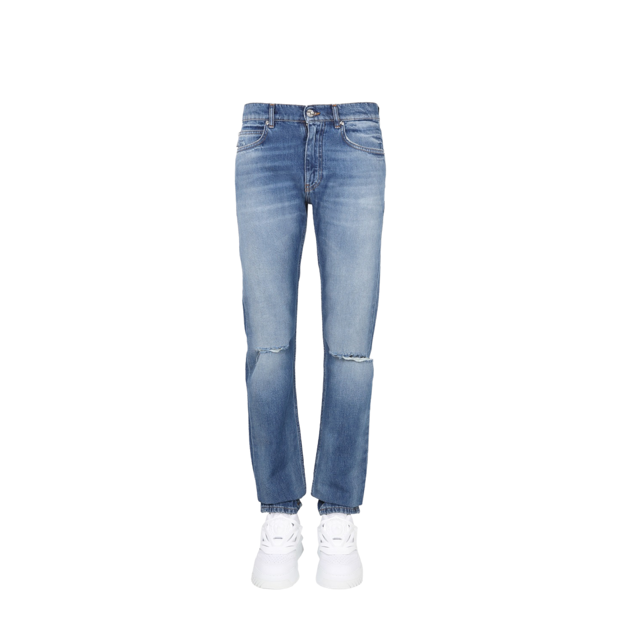 JEANS CON PATCH LOGO - Image 1