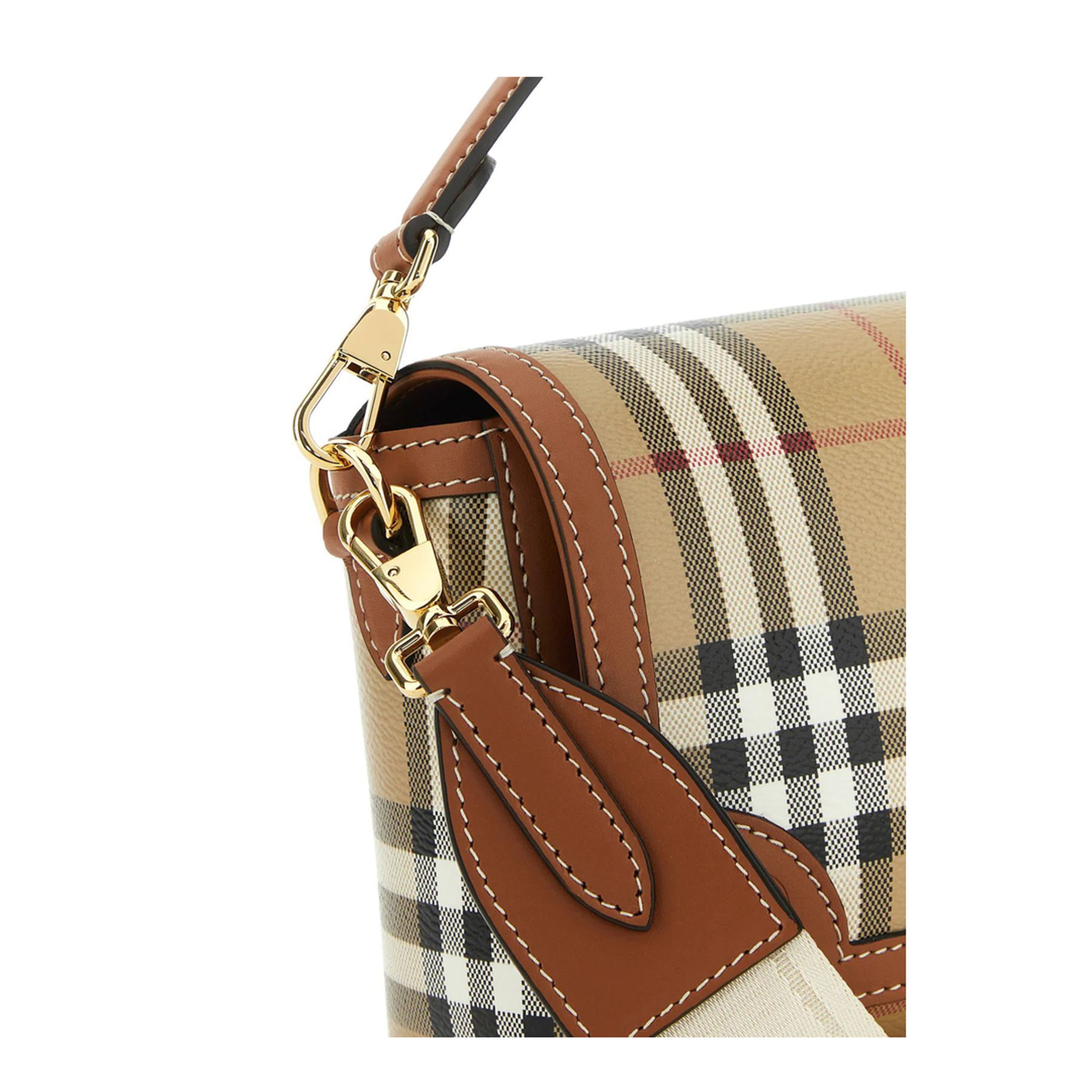 Printed Canvas and Leather Note Handbag - Image 5