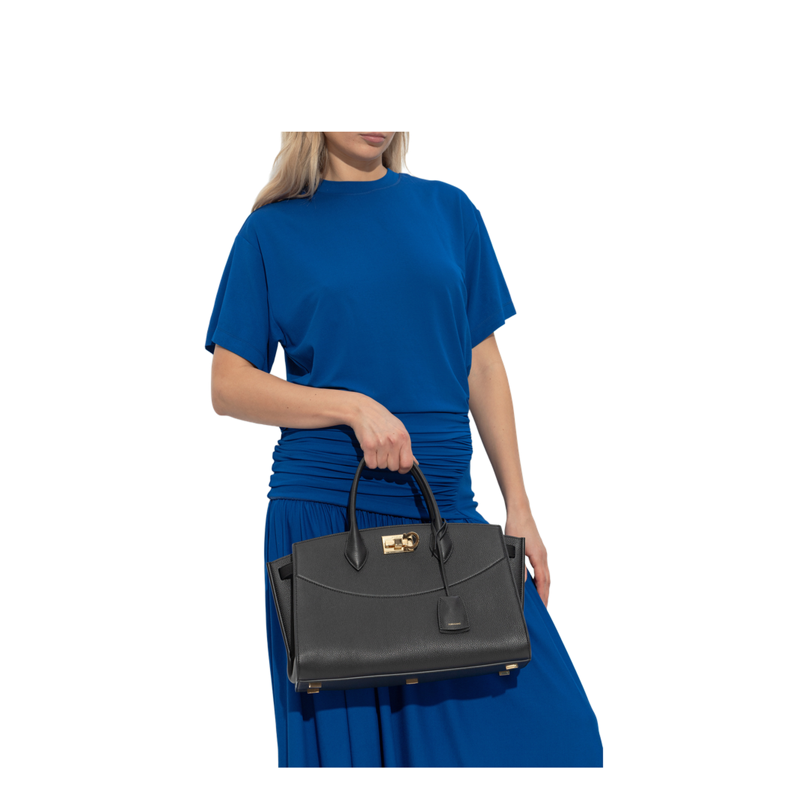 North-South Hobo Large Shoulder Bag - Image 2