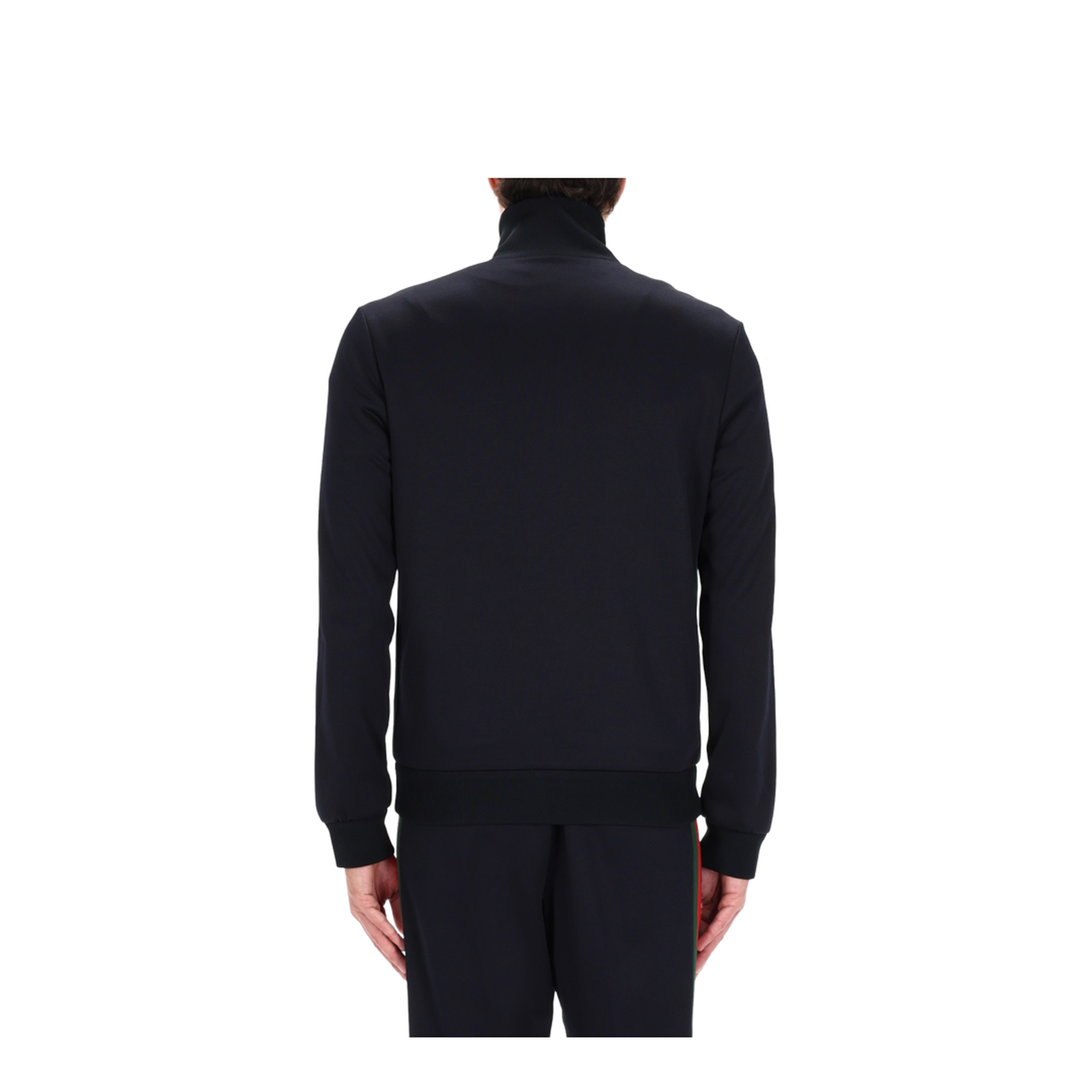 Blue Full Zip Jacket With Zip Closure - Image 5