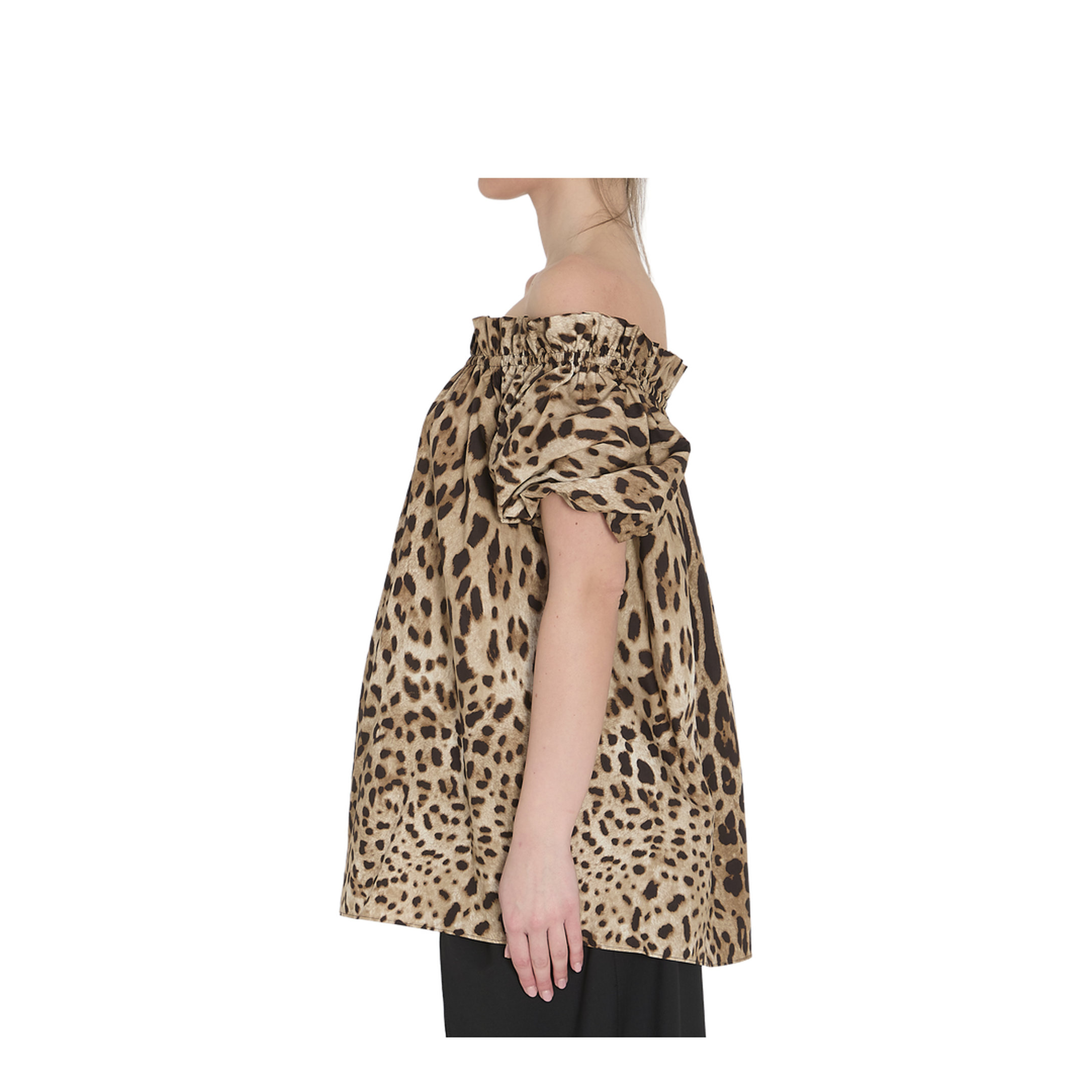 Animal Print Cotton Top - Image 3