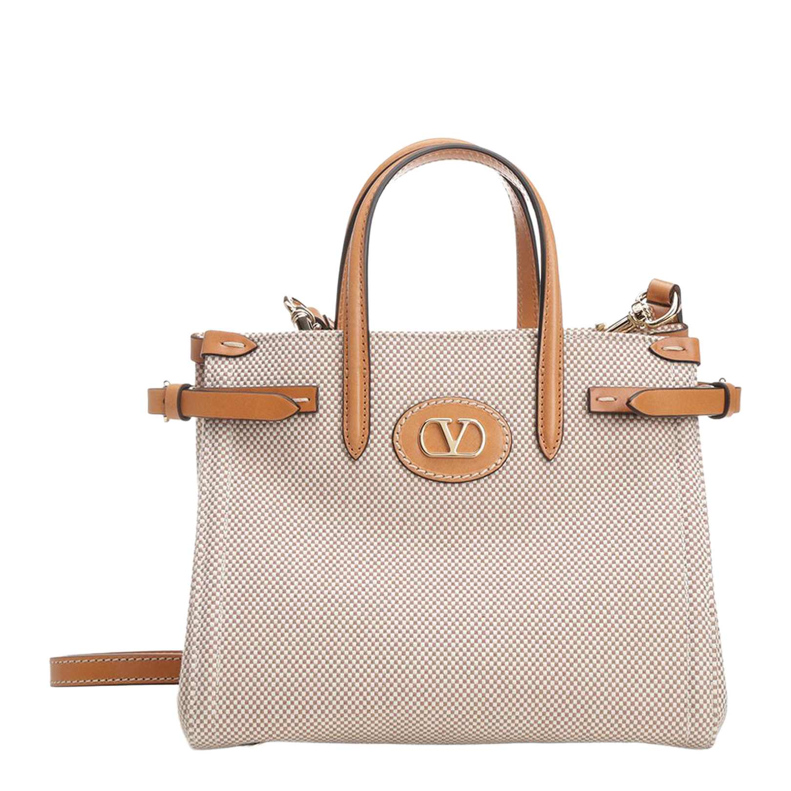 Antibes In Canvas Small Shopping Bag - Image 1