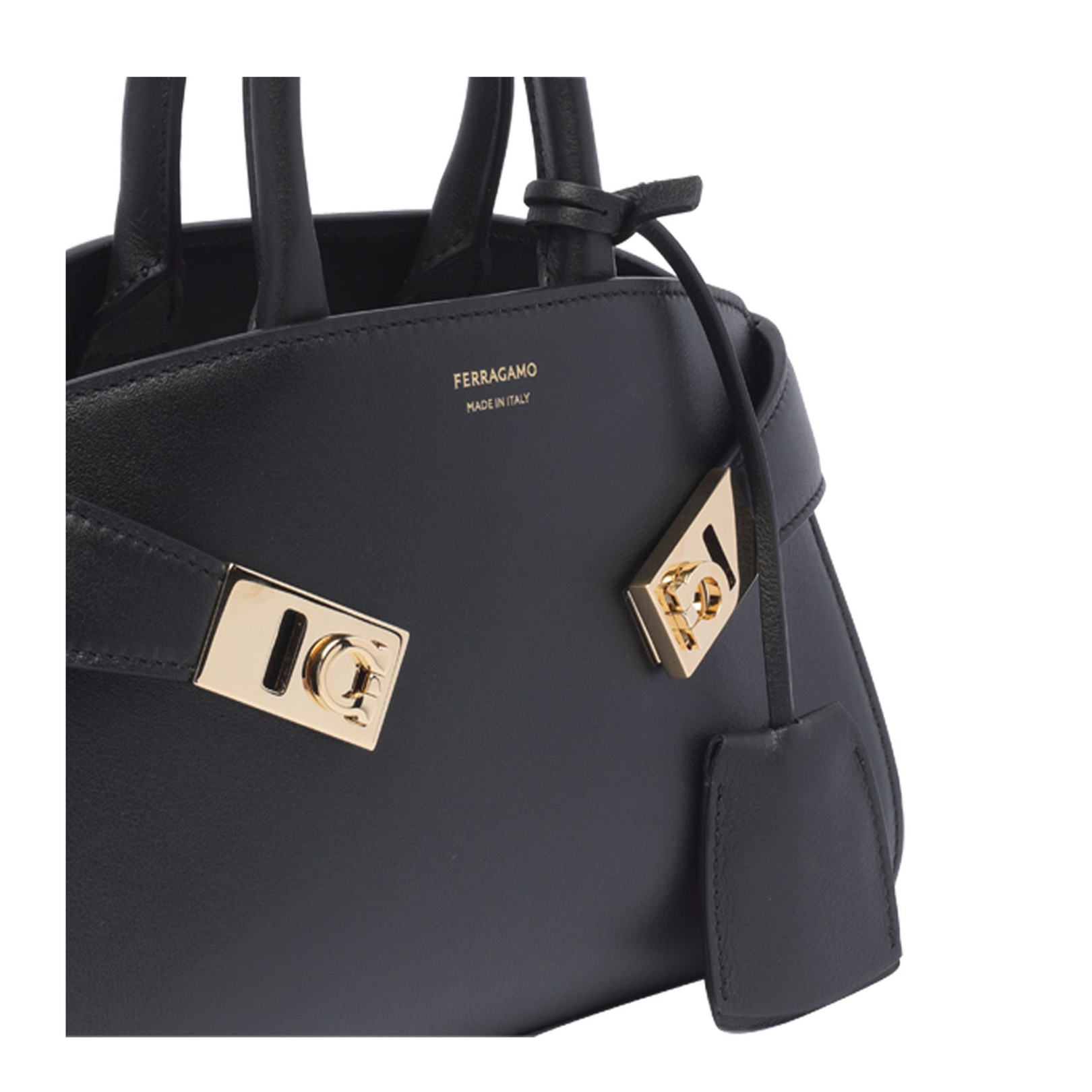 Black Leather Bag - Image 4