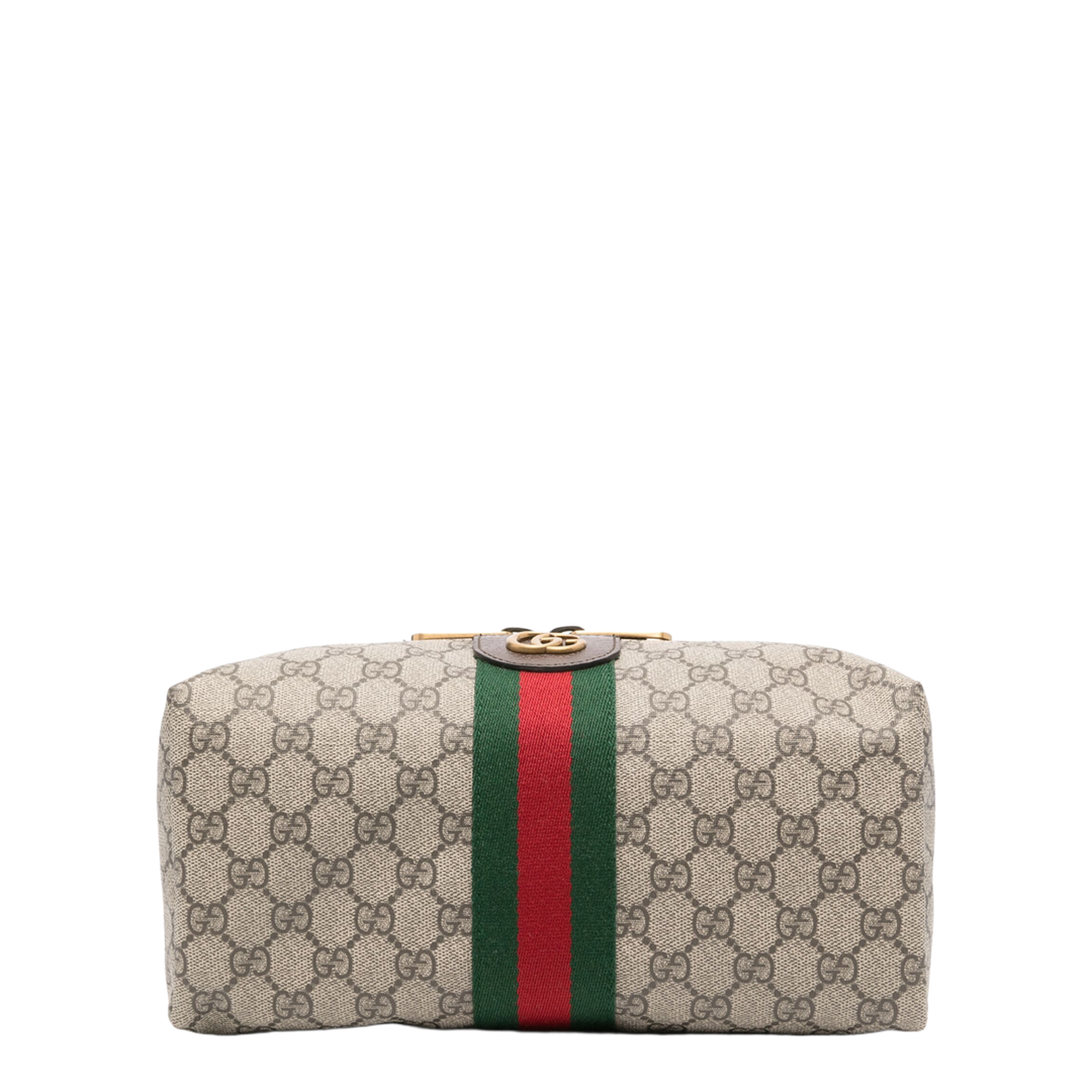 Savoy Small Canvas Toiletry Case - Gray - Image 5