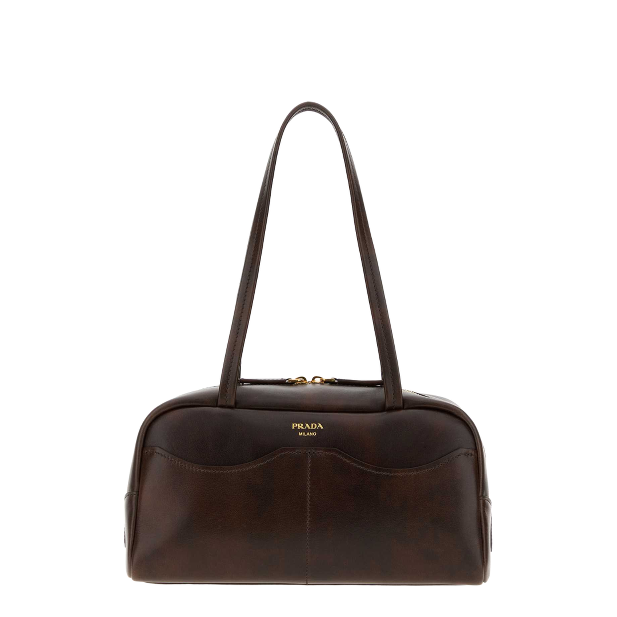 Carry Large Leather Handbags - Cocoa Brown - Image 1