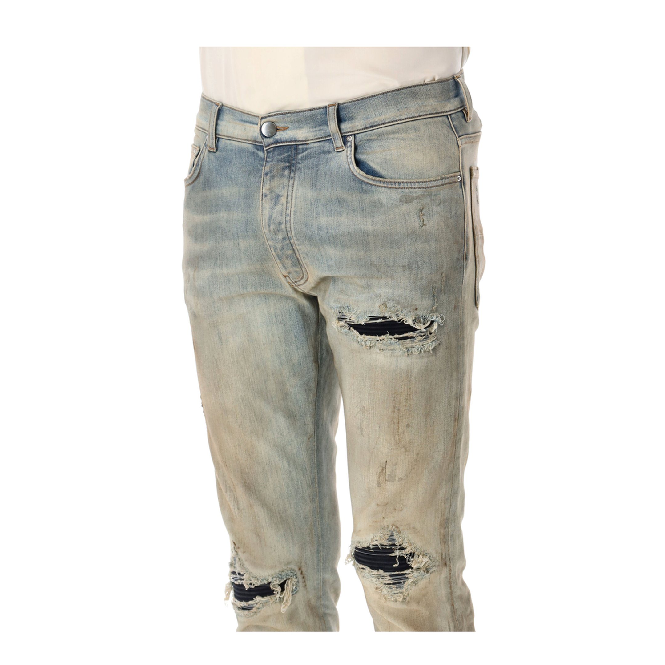 Men's Suede Jeans - Image 3