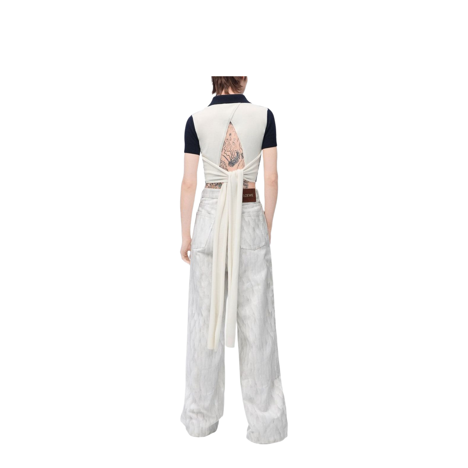 Wool and Cashmere Polo Shirt - Image 2