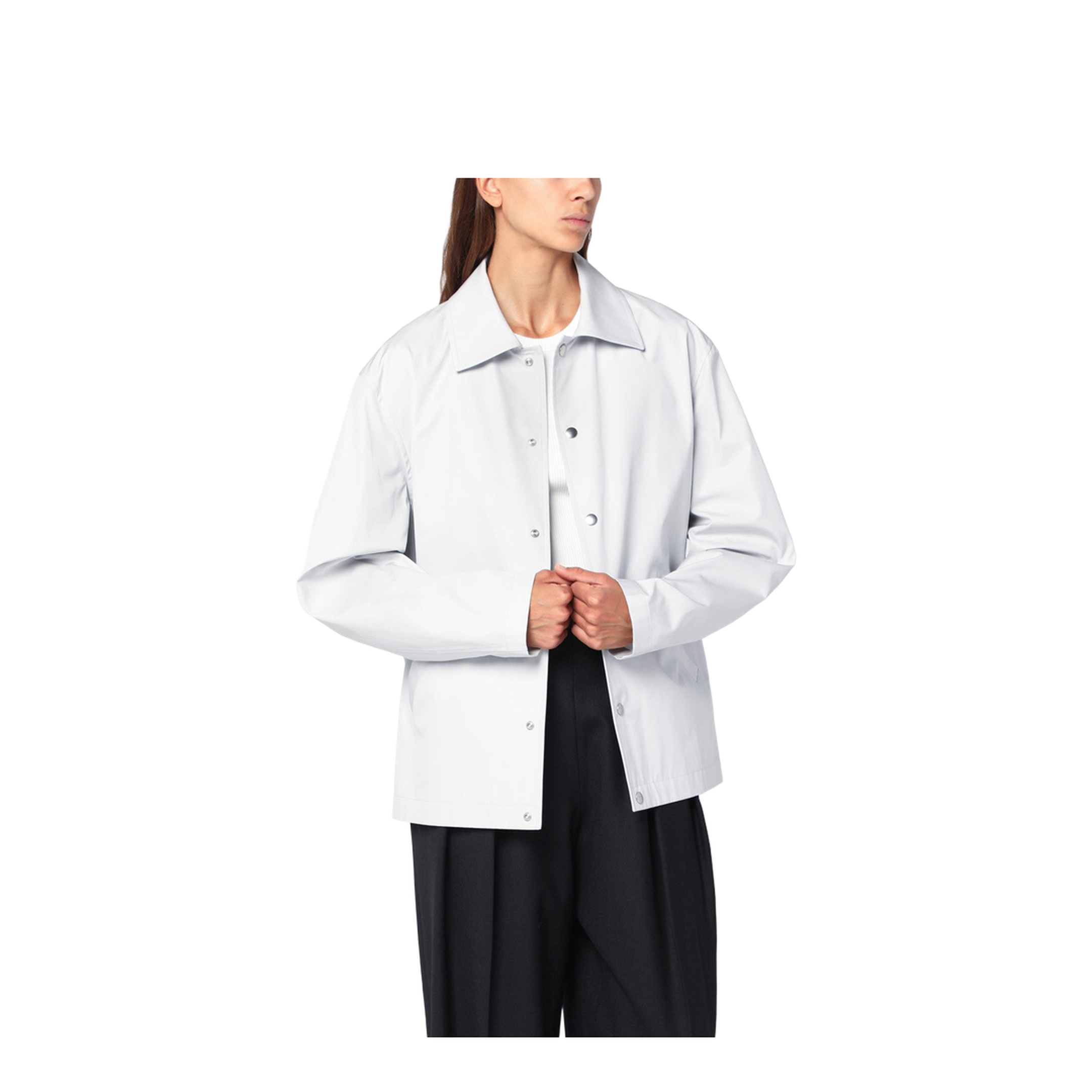 Brand Logo Jacket Grey - Image 1