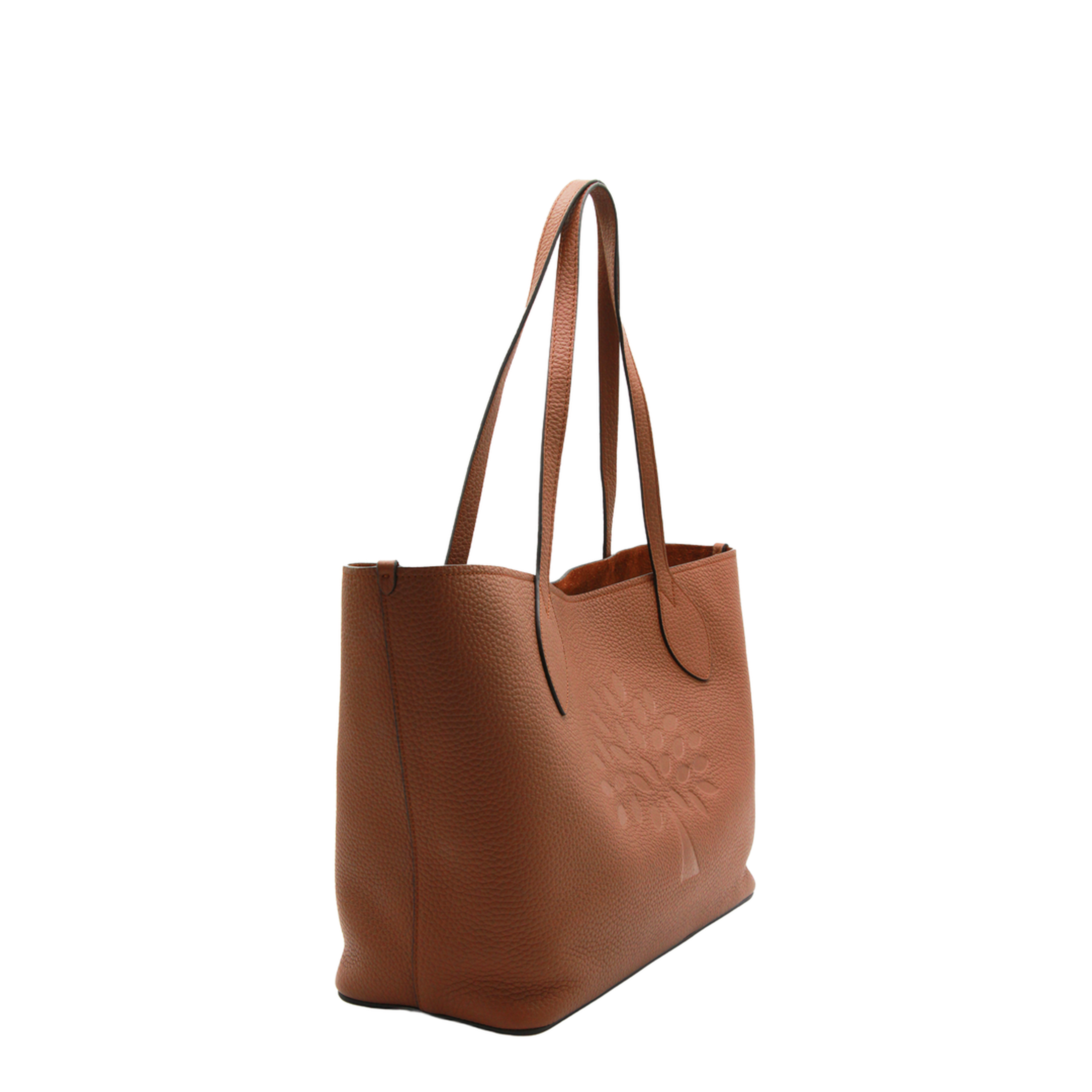 Tree Tote Heavy Grain Leather Tote - Bright Oak - Image 4